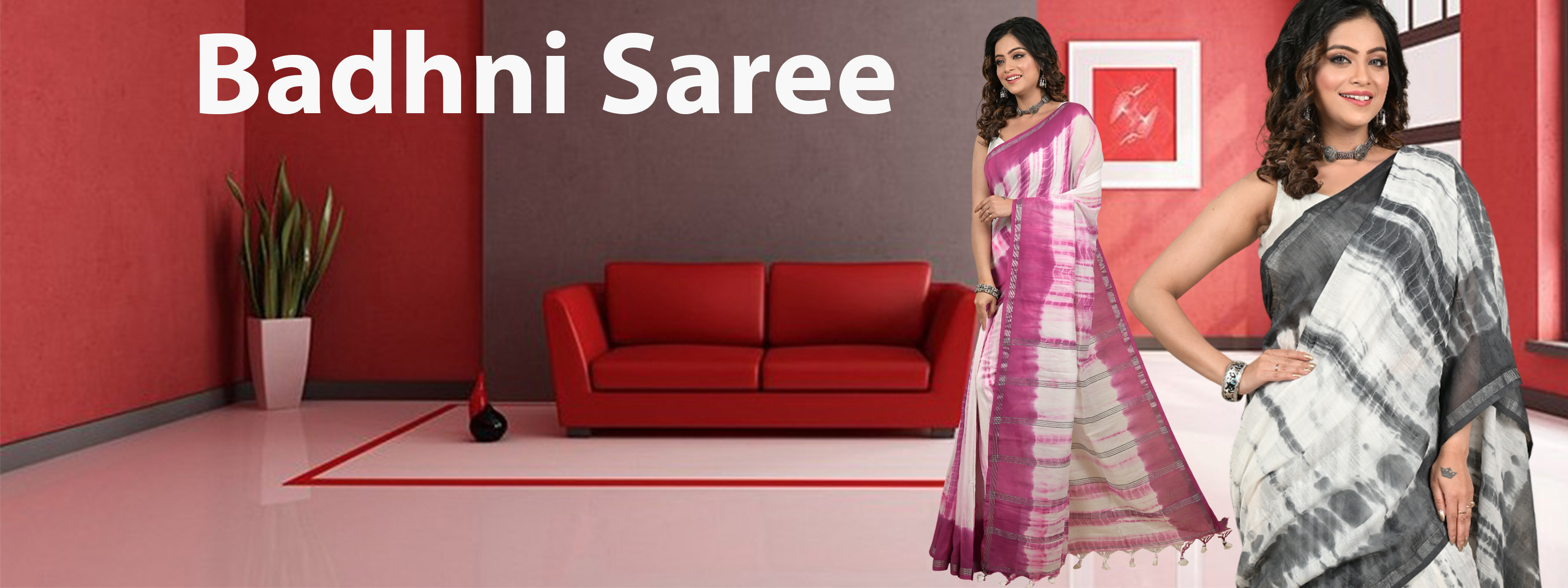 Badhni Dye Saree