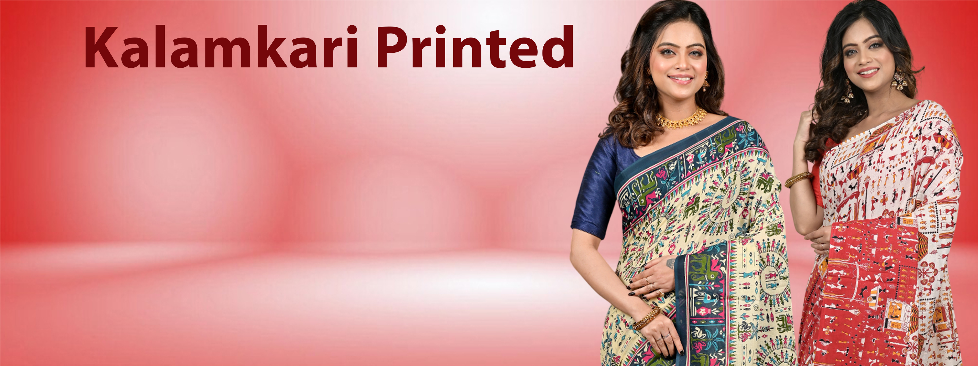 Kalamkari Printed Saree