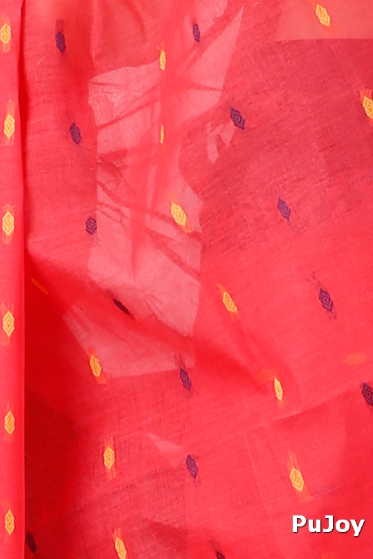 Maroon Pure Cotton Apurva Tant Saree (1060)