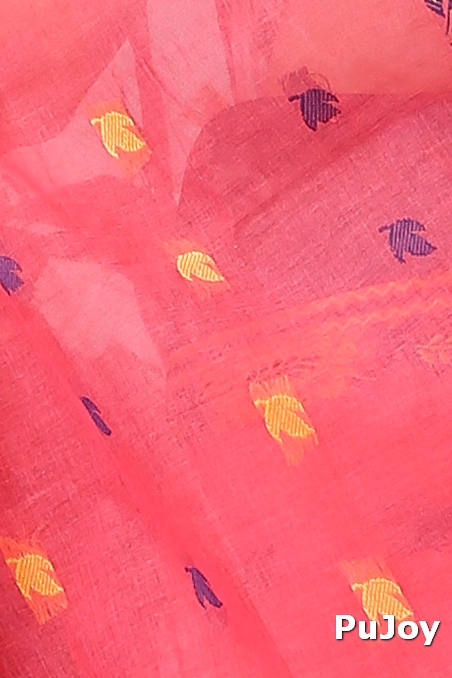 Purple Pure Cotton Provati Tant Saree (1075)