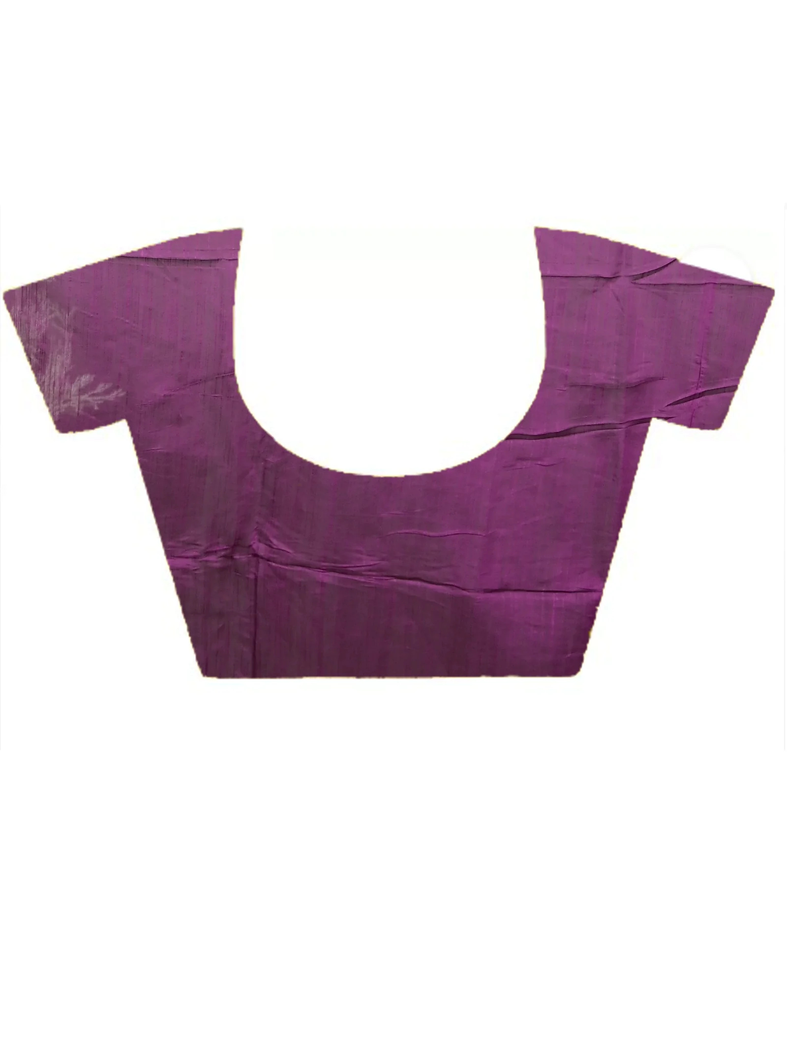 Dark Violet Cotton Souvar Hand Painted Saree  (116)
