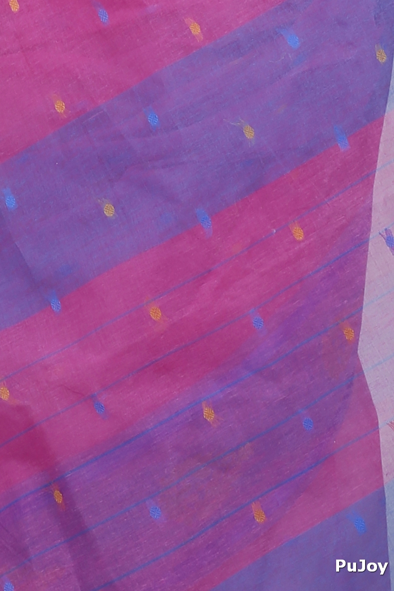 Pink Pure Cotton Upala Tant Saree (1161)