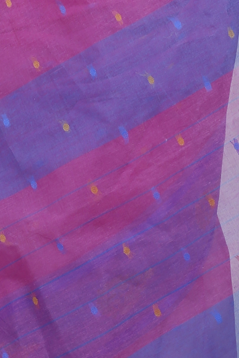 Pink Pure Cotton Upala Tant Saree (1161)
