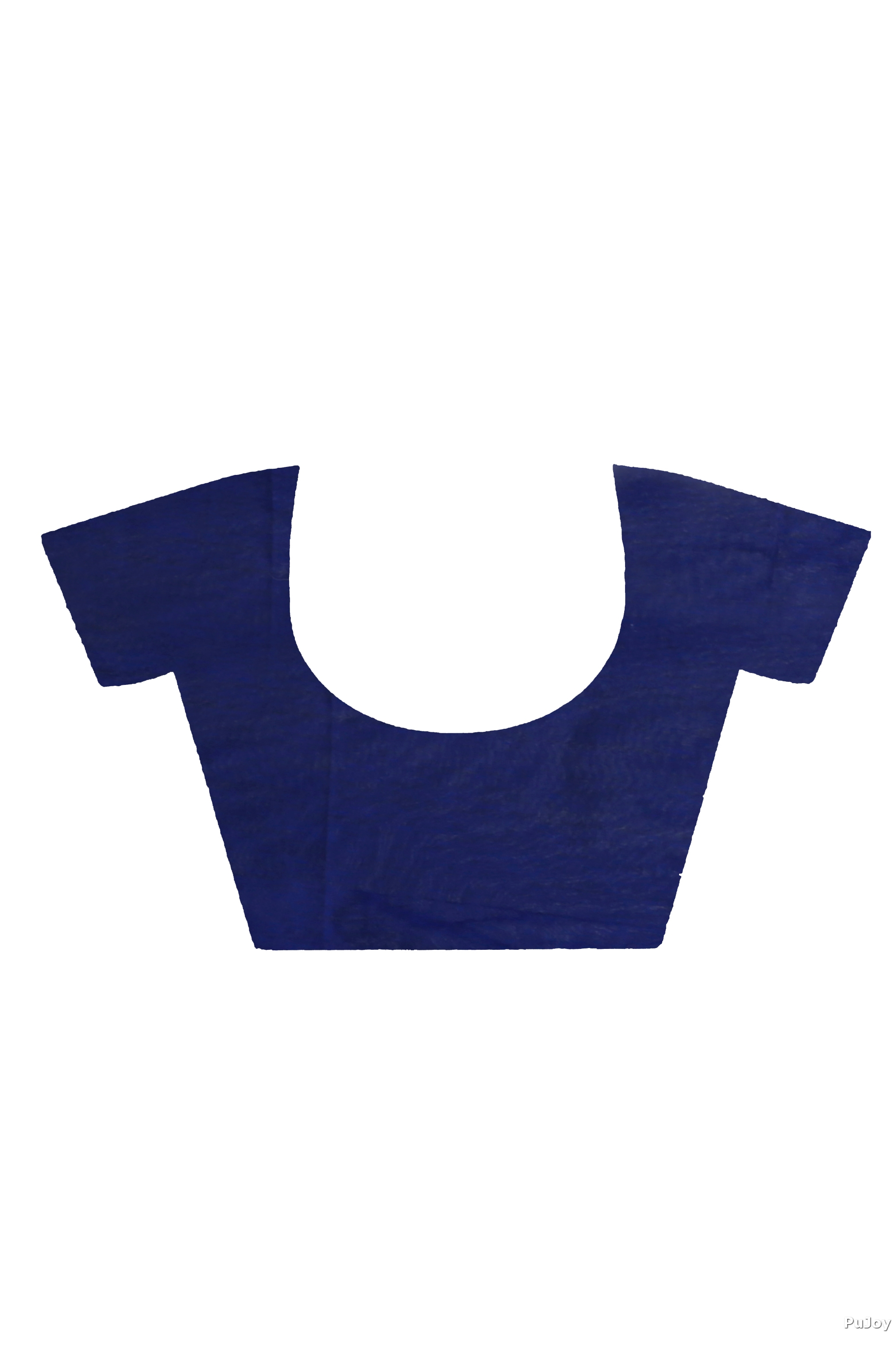 Dark Blue Blended Cotton Tama Hand Loom Saree (1201)