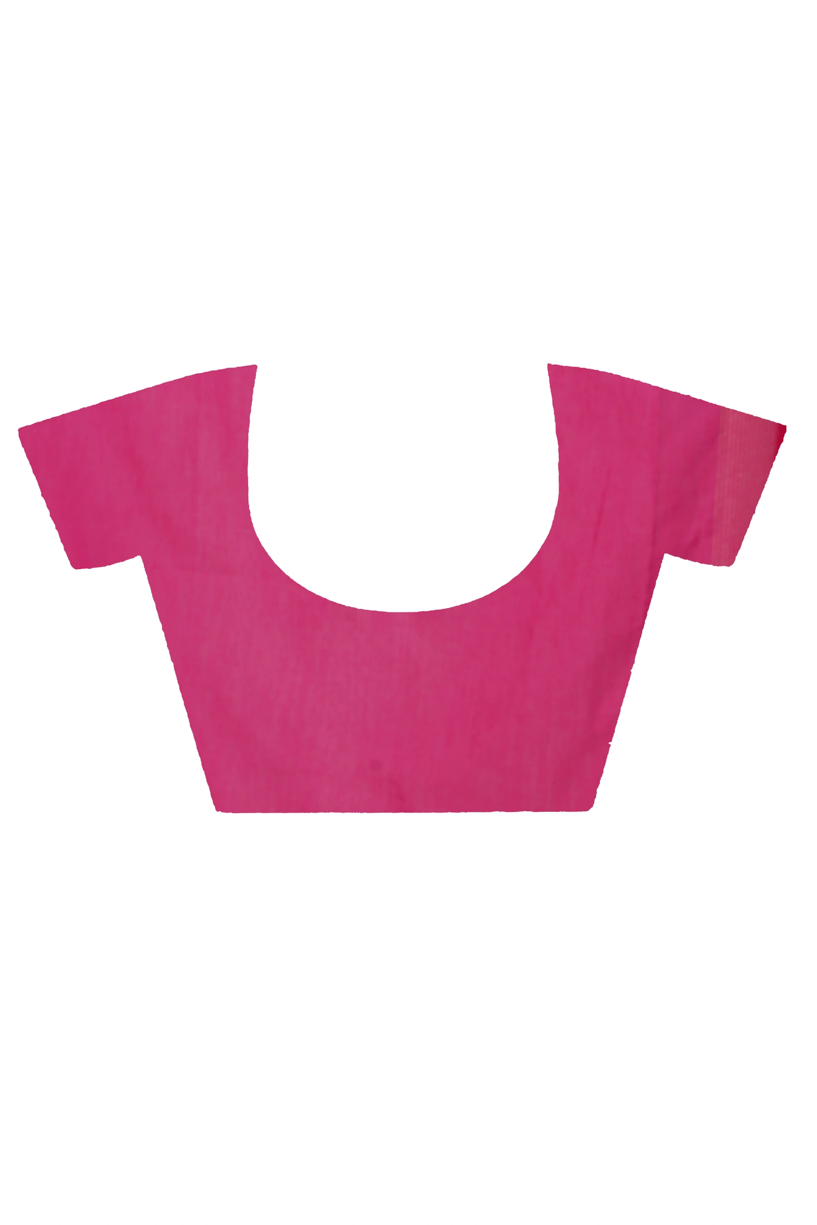 Pink Blended Cotton Tama Hand Loom Saree (1203)