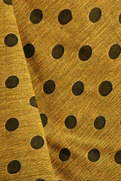 Brown Pure Cotton Tip Hand Loom Saree (1303)