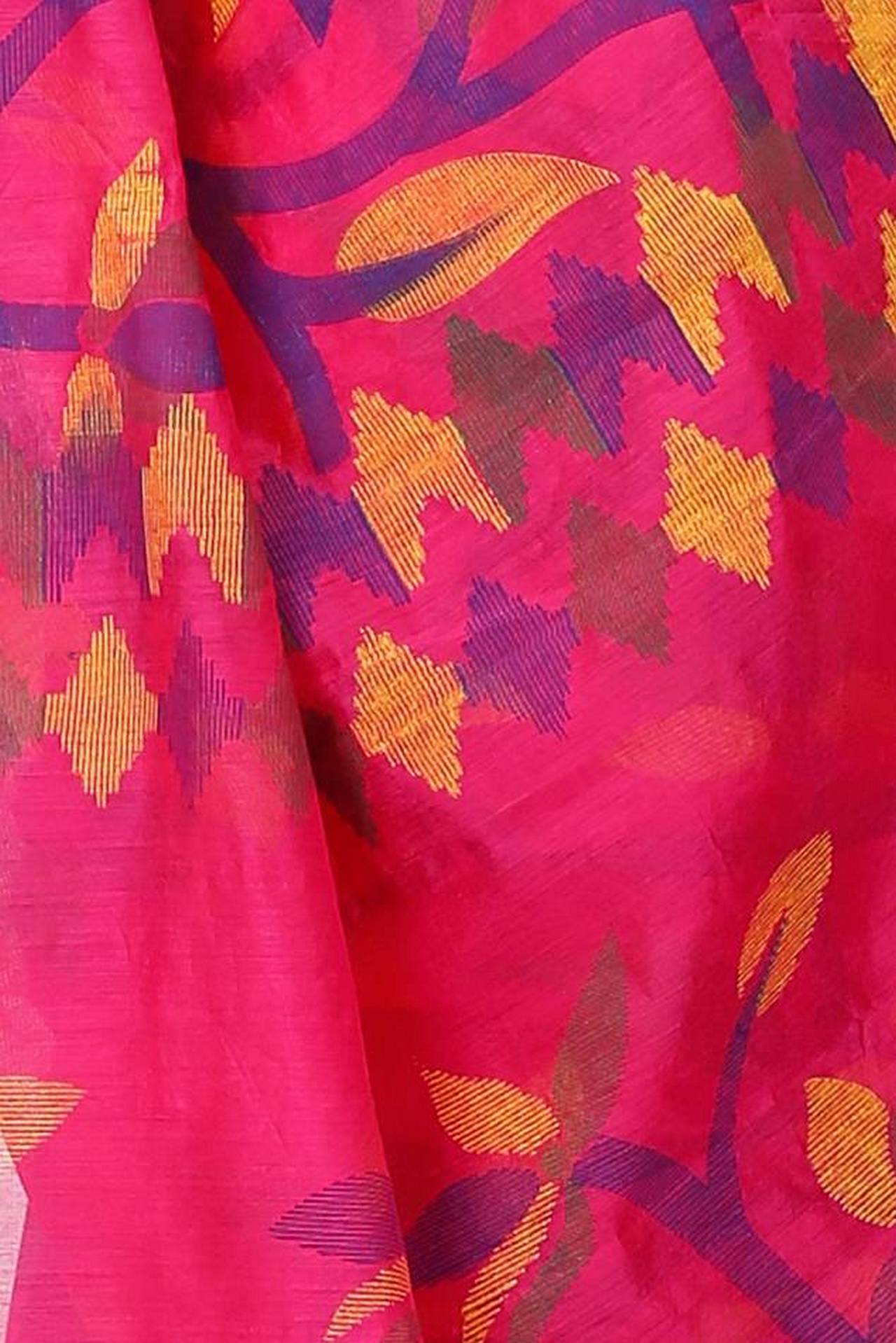 Parpel Cotton Naren Hand Loom Saree (1320)
