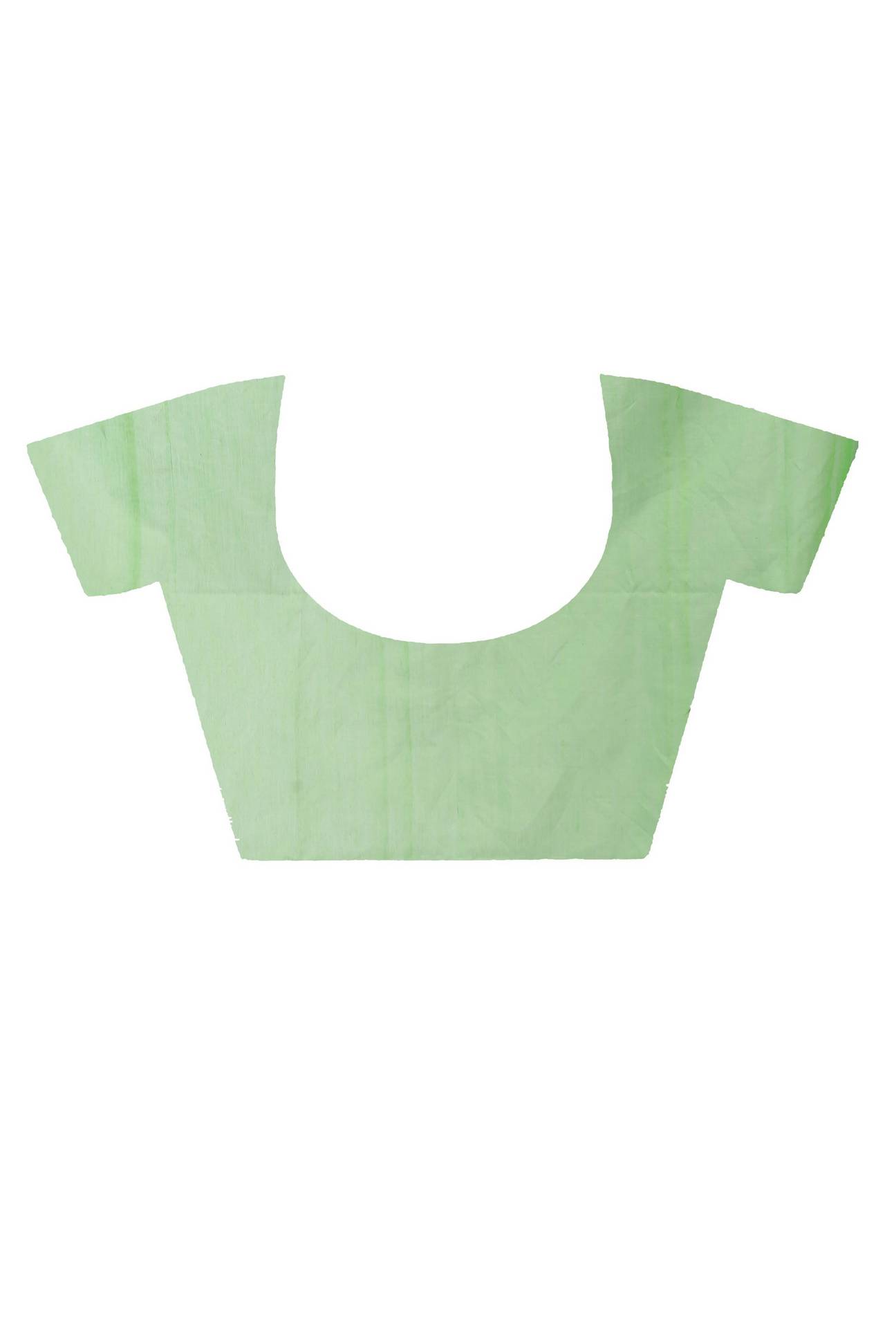 Green Cotton Naren Hand Loom Saree (1322)