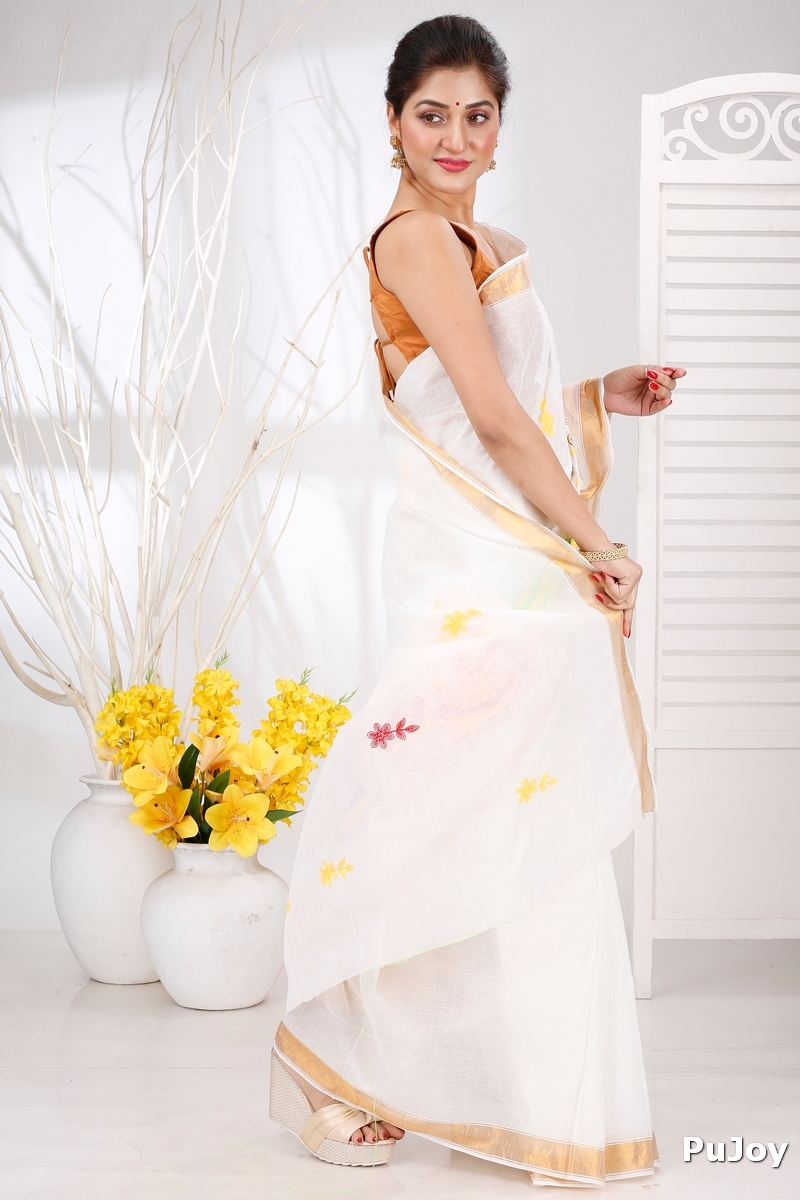 Multy Pure Cotton Leo Tant Embroidery (1453)