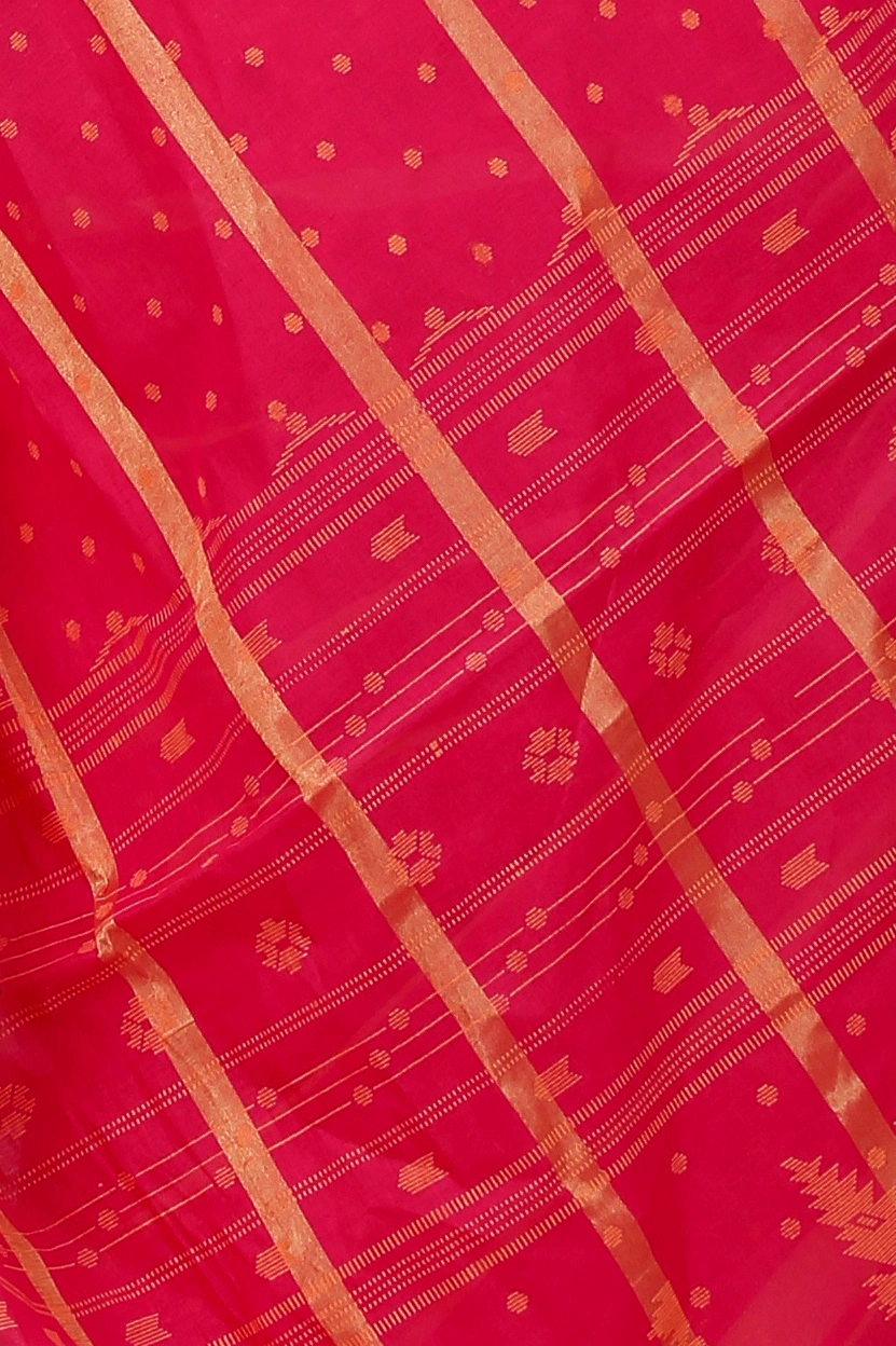 Rani Pure Cotton Mera Tant Saree (1529)