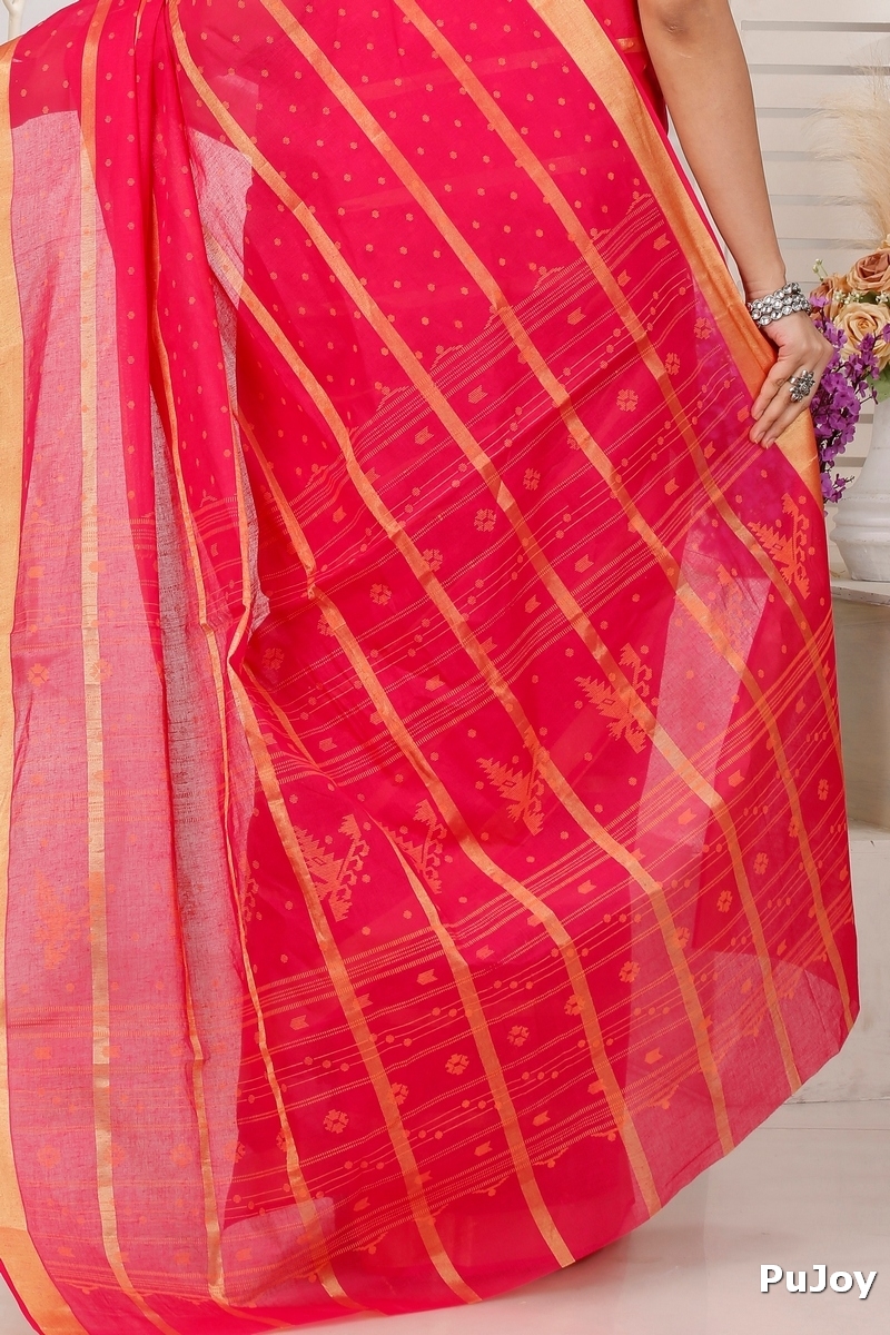 Rani Pure Cotton Mera Tant Saree (1529)