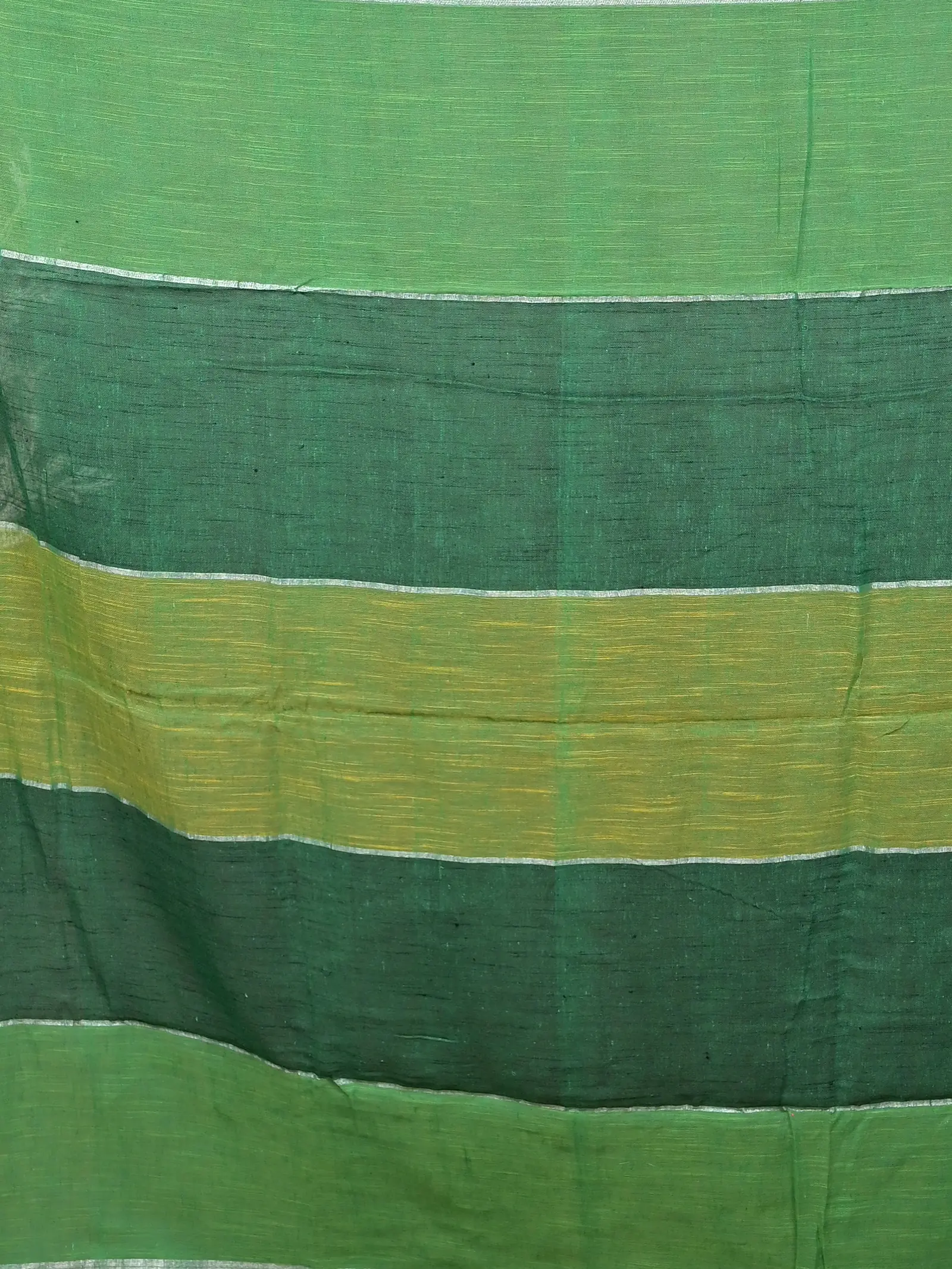 Multi-Coloured Cotton Souvon Handloom Saree  (158)