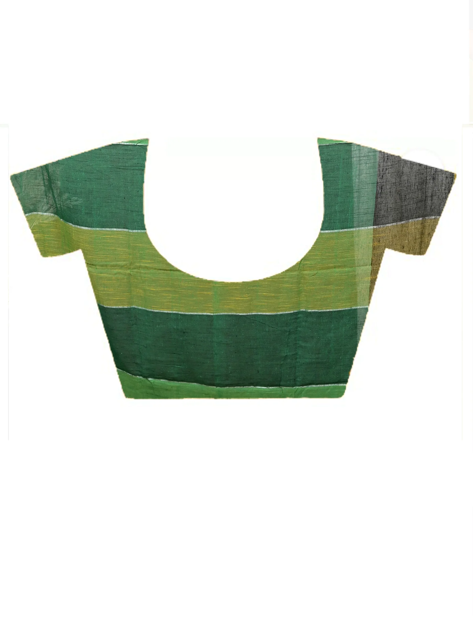 Multi-Coloured Cotton Souvon Handloom Saree  (158)