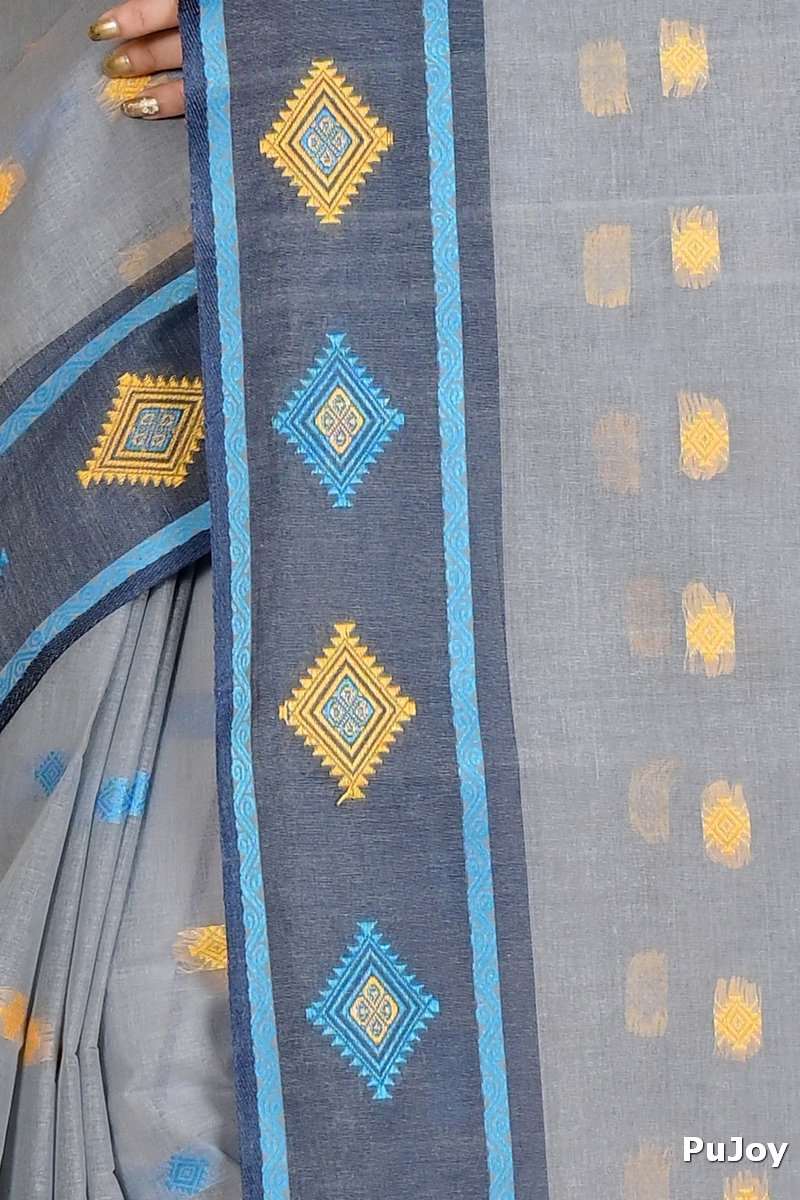 Assh Pure Cotton Apula Tant Saree (1622)