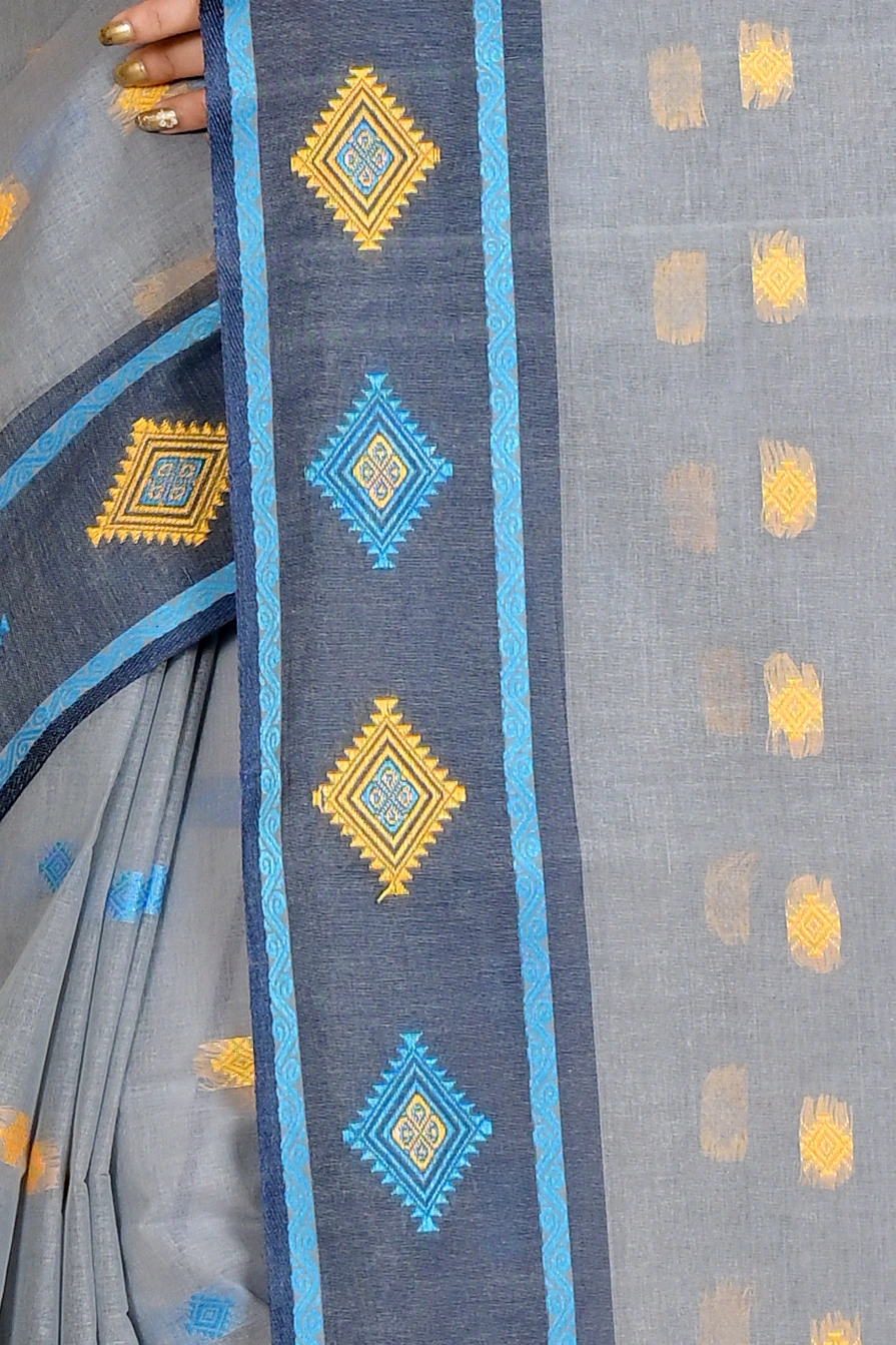 Assh Pure Cotton Apula Tant Saree (1622)