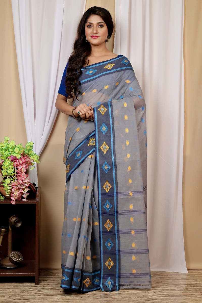 Assh Pure Cotton Apula Tant Saree (1622)