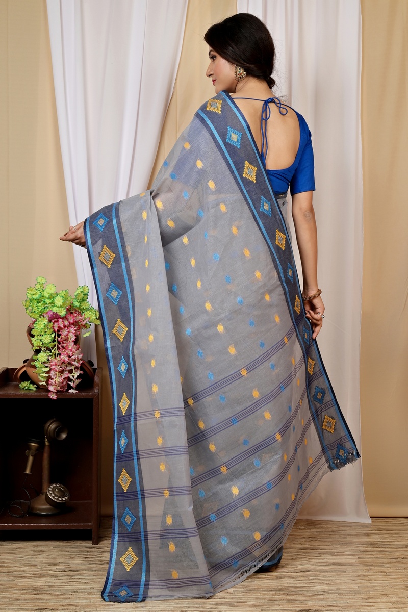Assh Pure Cotton Apula Tant Saree (1622)