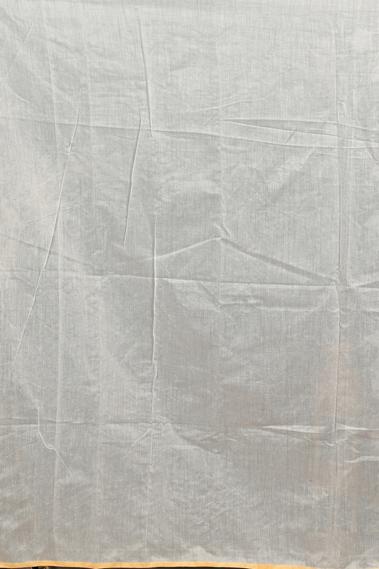 White Red Cotton Blend Variti embhand Embroidery Handloom saree (1883)