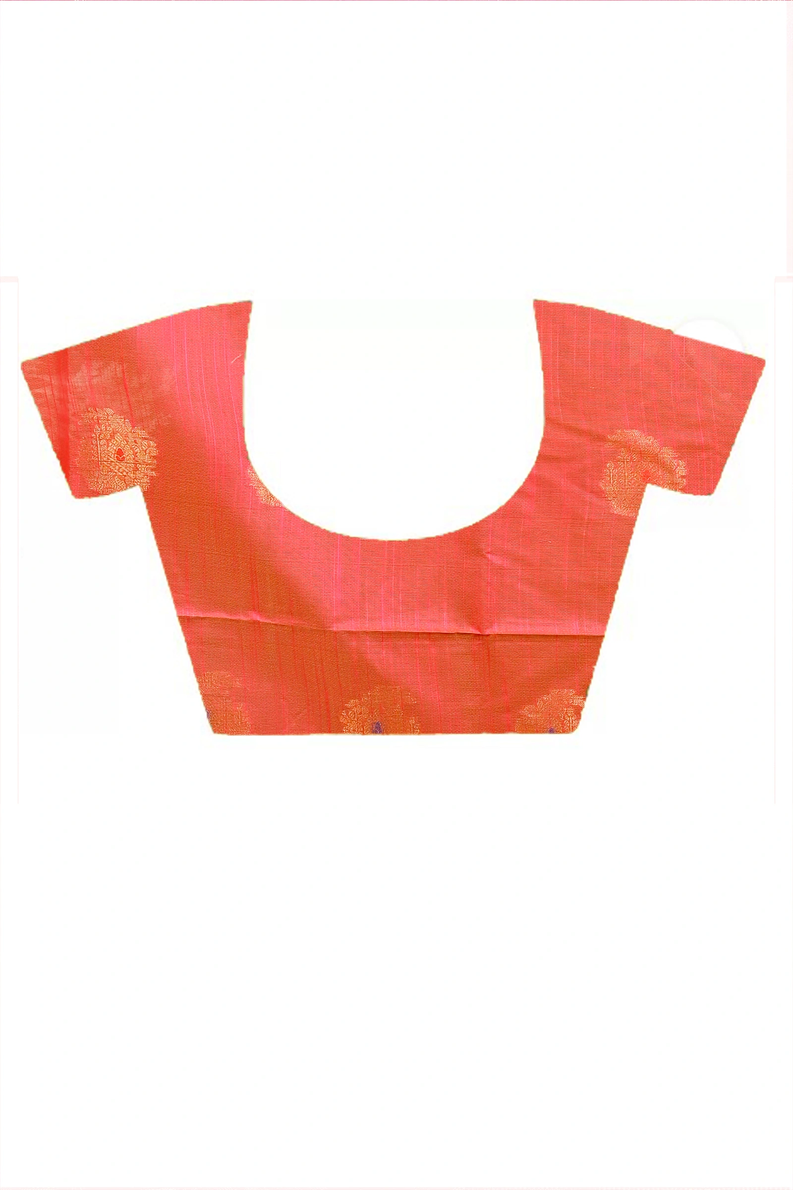 Pesta Green Pink Cotton Blend Daymin Hand Loom Saree (1899)