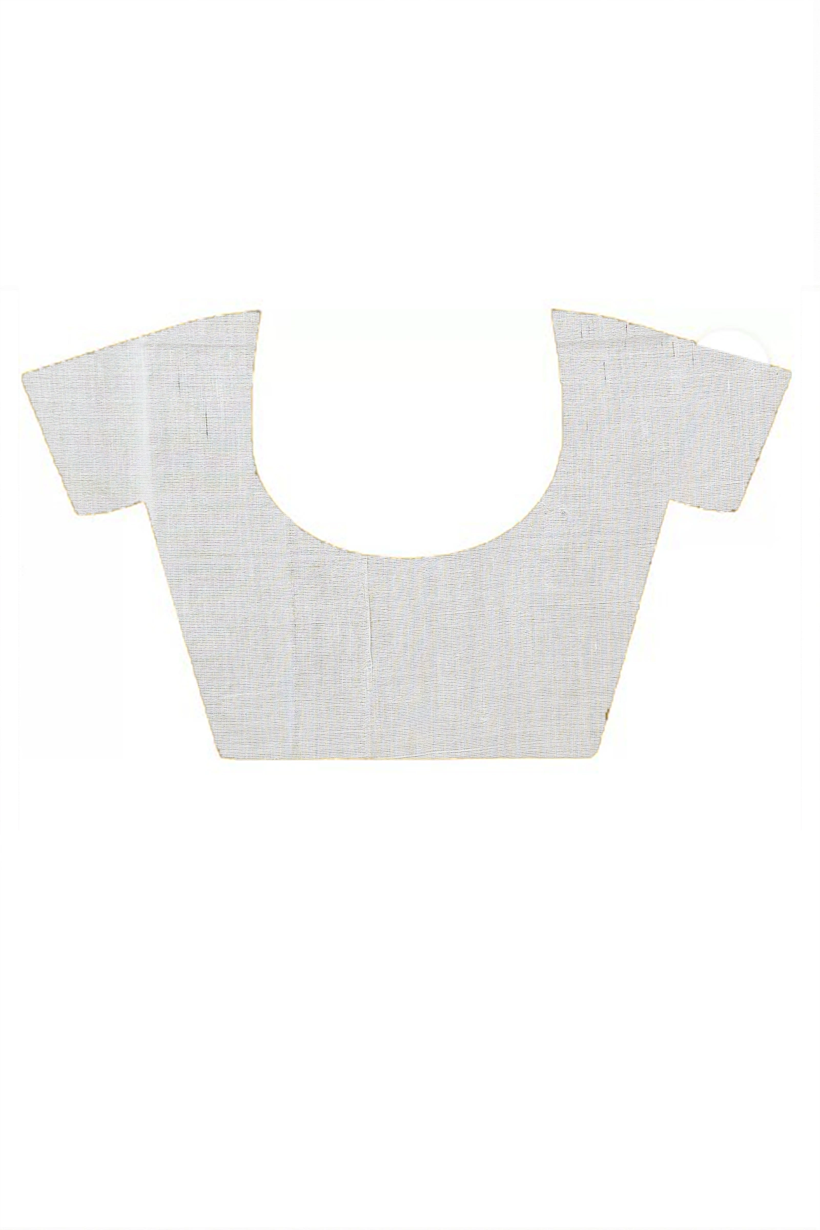White Pure Cotton Kamal Hand Painted Saree (1972)