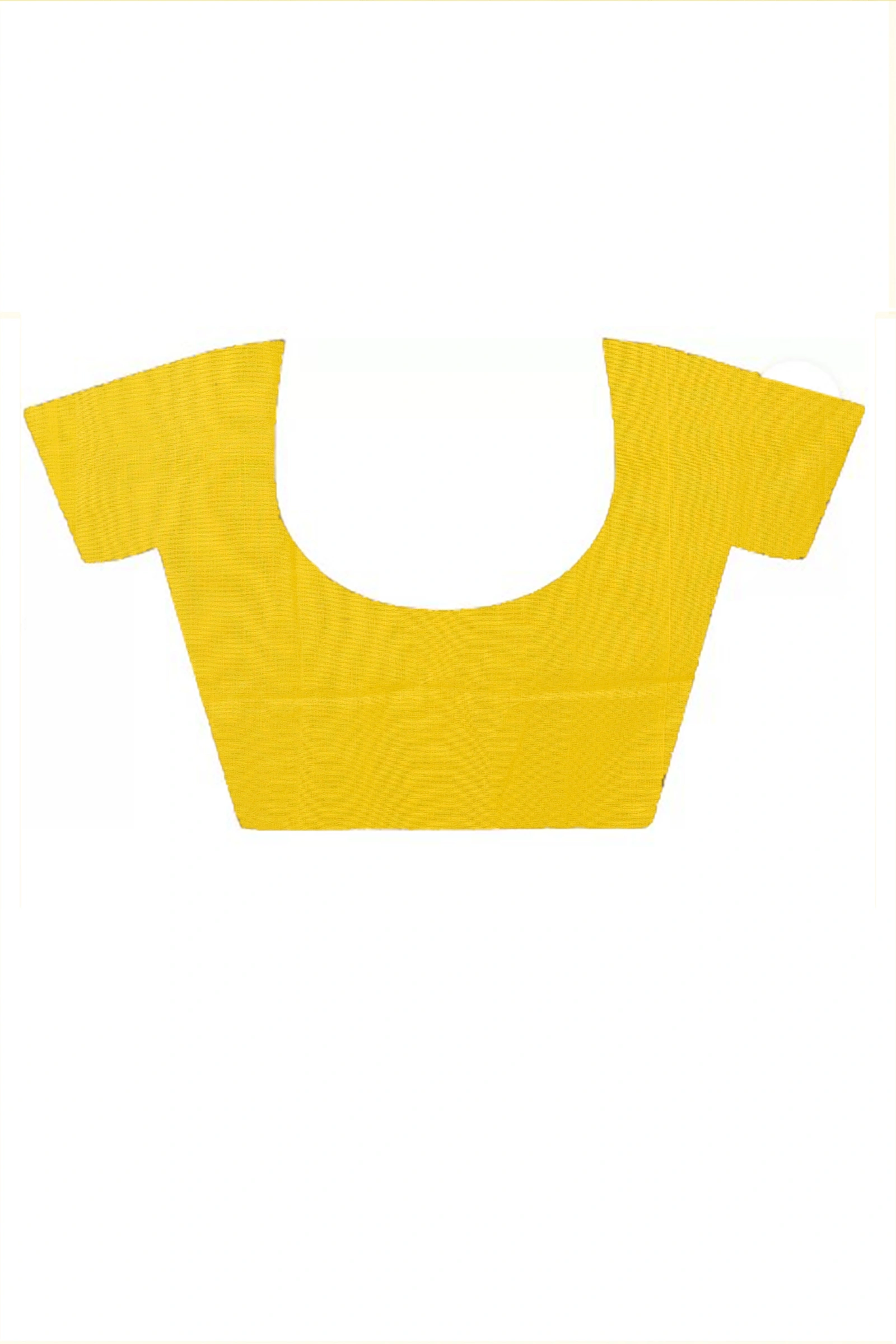 Yellow Pure Cotton Kamal Hand Painted Saree (1975)