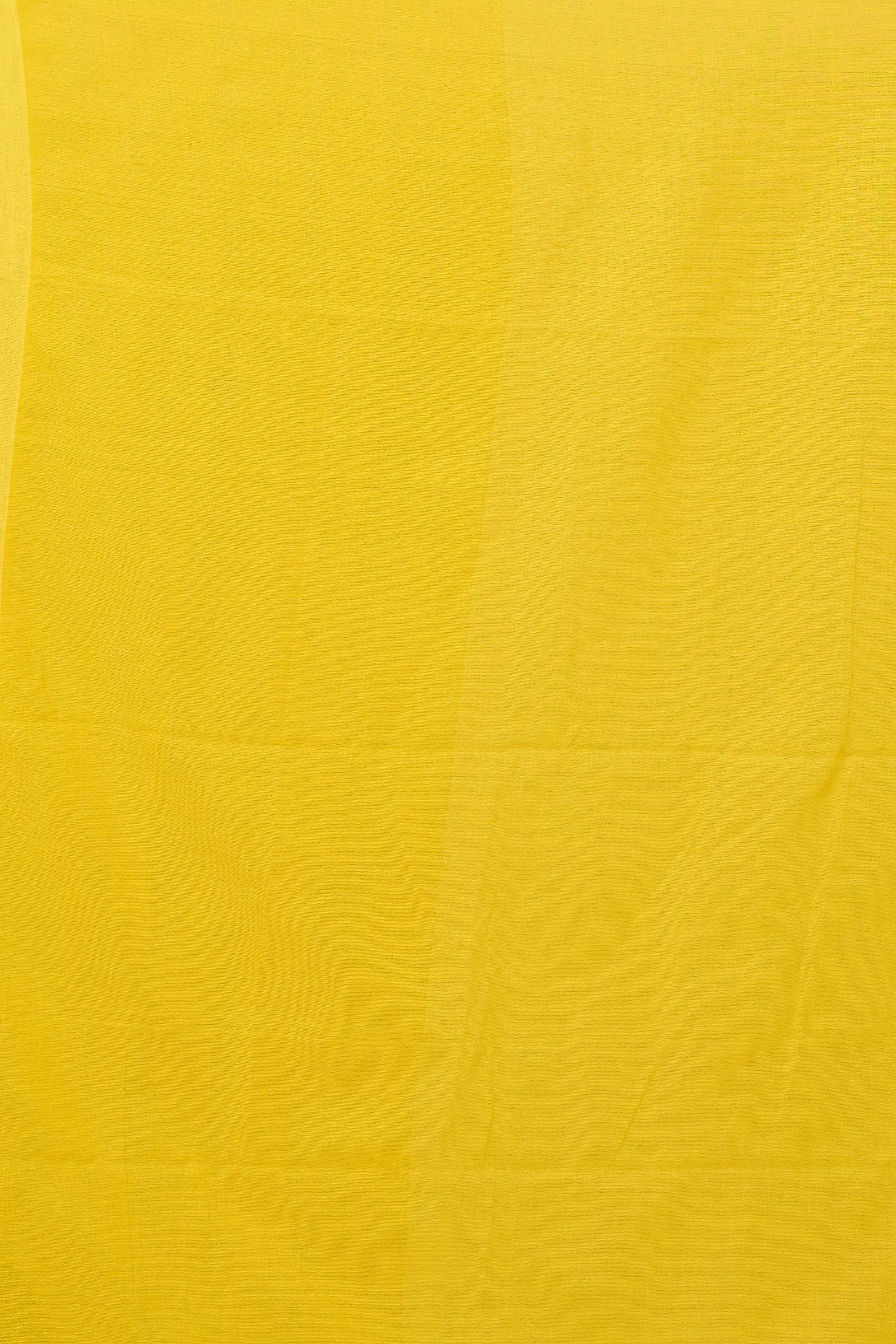 Yellow Pure Cotton Keshaka Hand Painted Saree (1983)