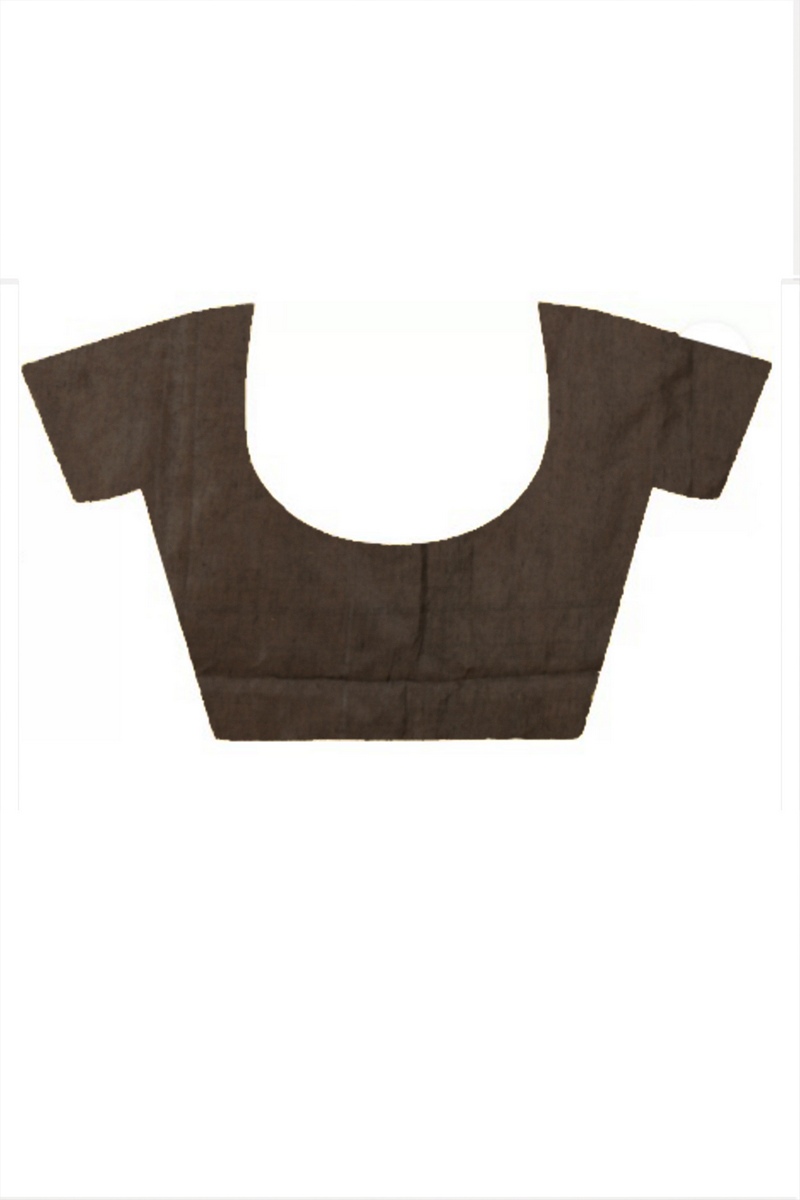 Black Pure Cotton Keshaka Hand Painted Saree (1987)