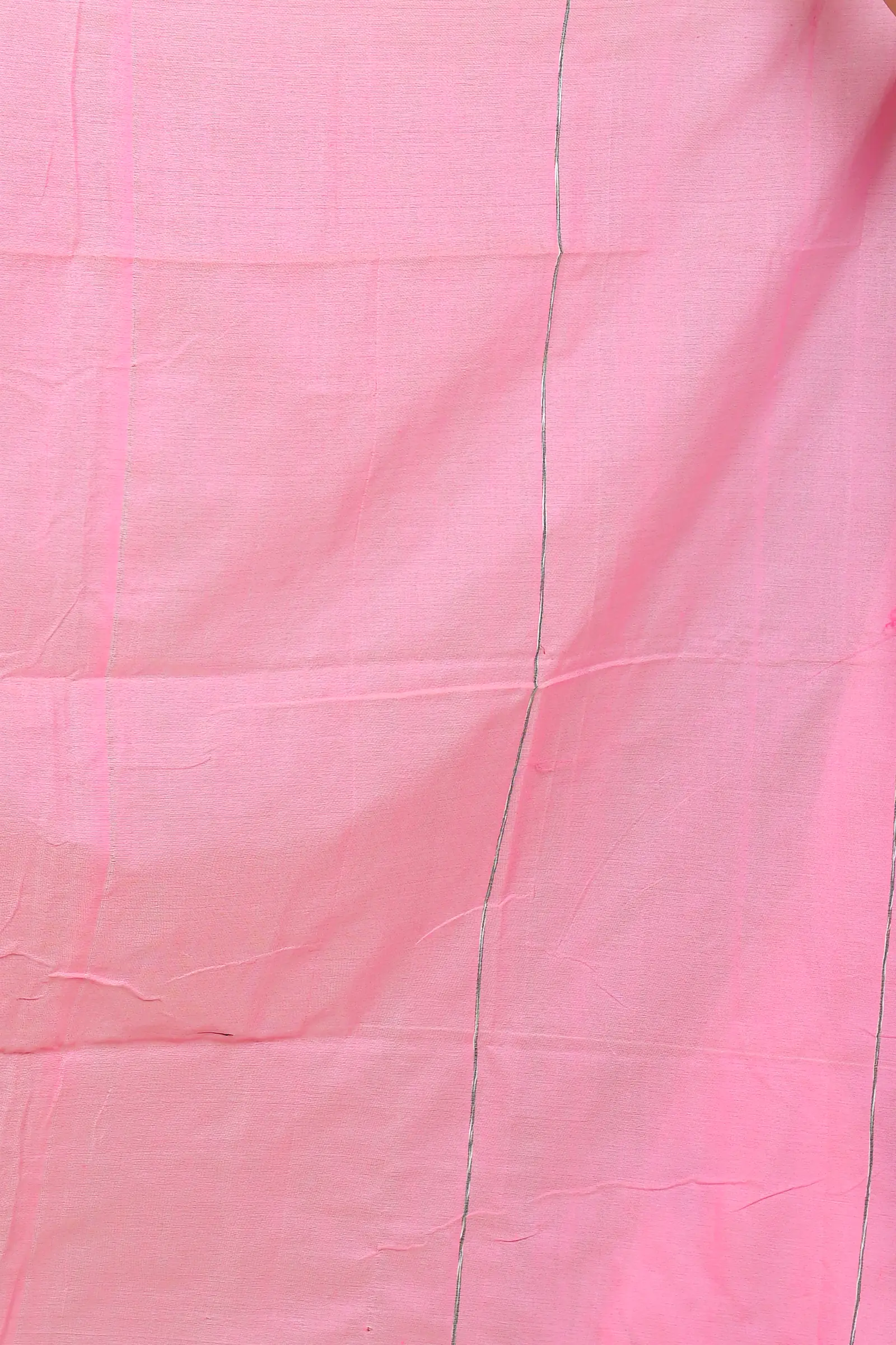 Pink Pure Cotton Aplika Tanu Applique Saree (2005)