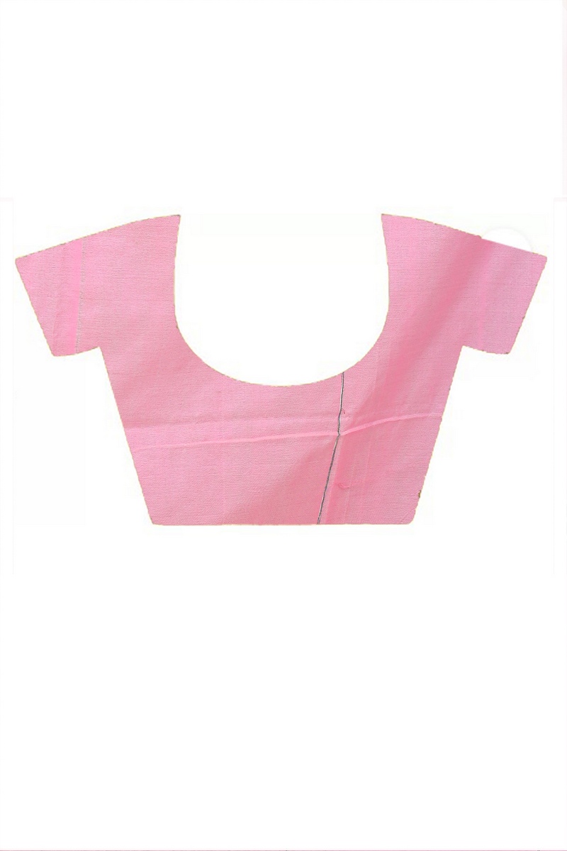 Pink Pure Cotton Aplika Tanu Applique Saree (2005)