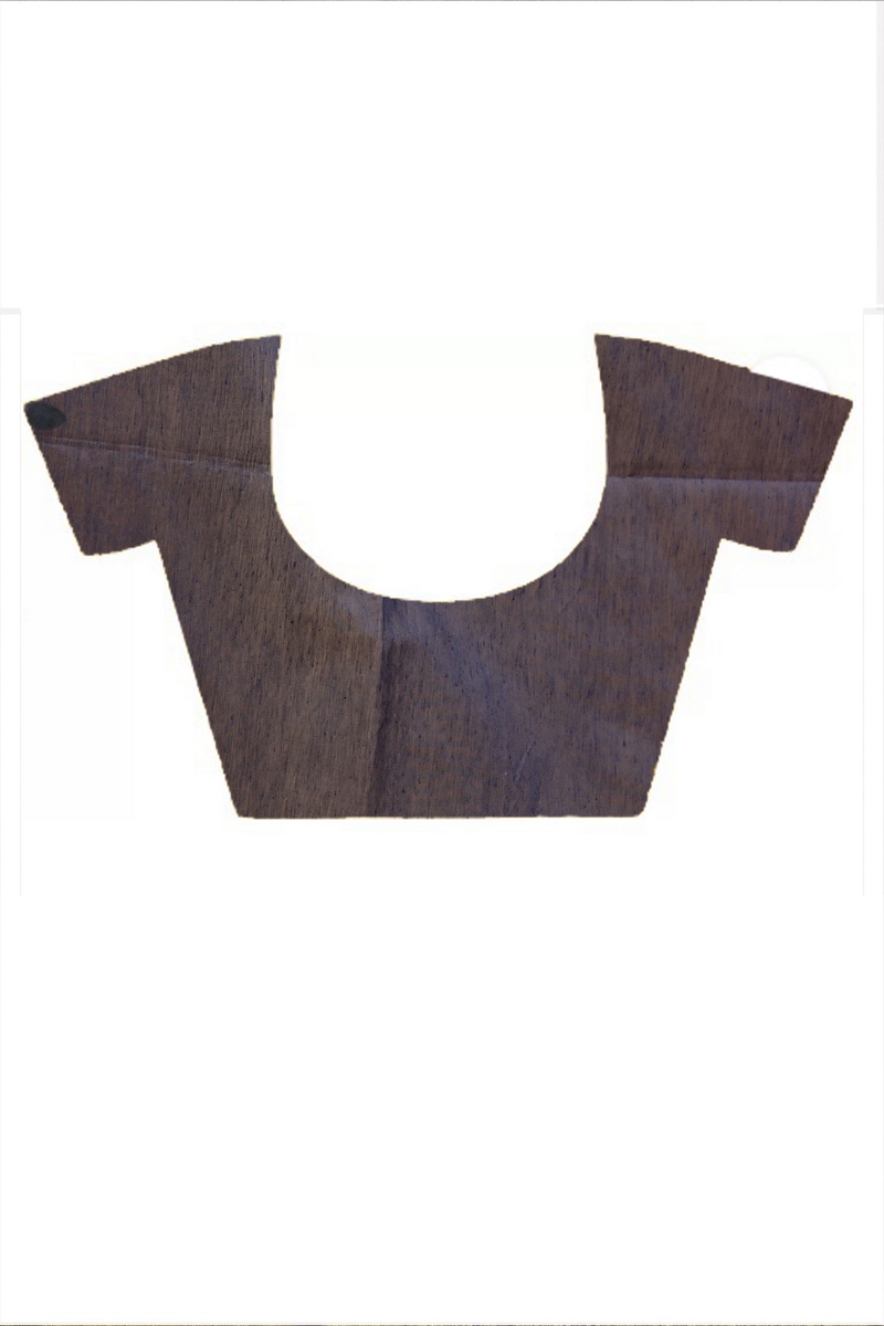 Dark Brown Blended Cotton Samo Hand Loom Saree (2011)