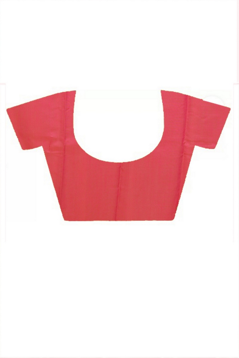 Rani Pink Cotton Silk Sikra Hand Loom Saree (2020)