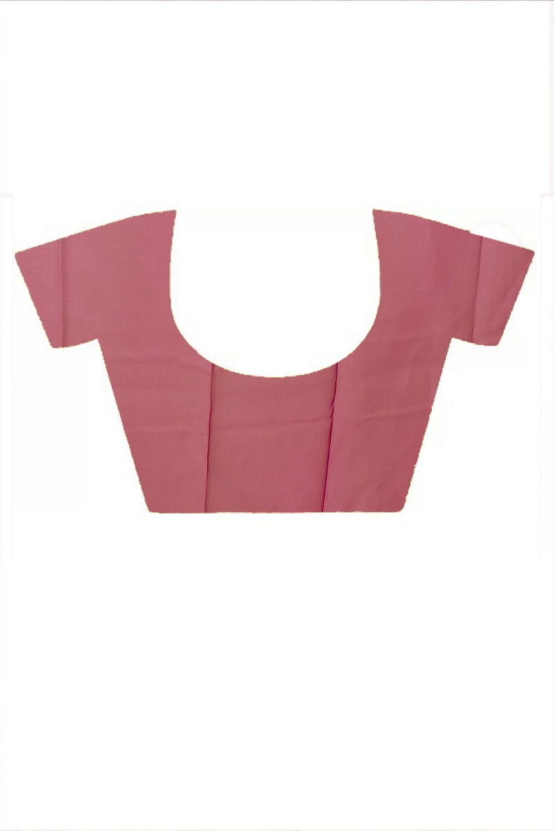 Purple Blended Cotton Sikto Hand Loom Saree (2028)