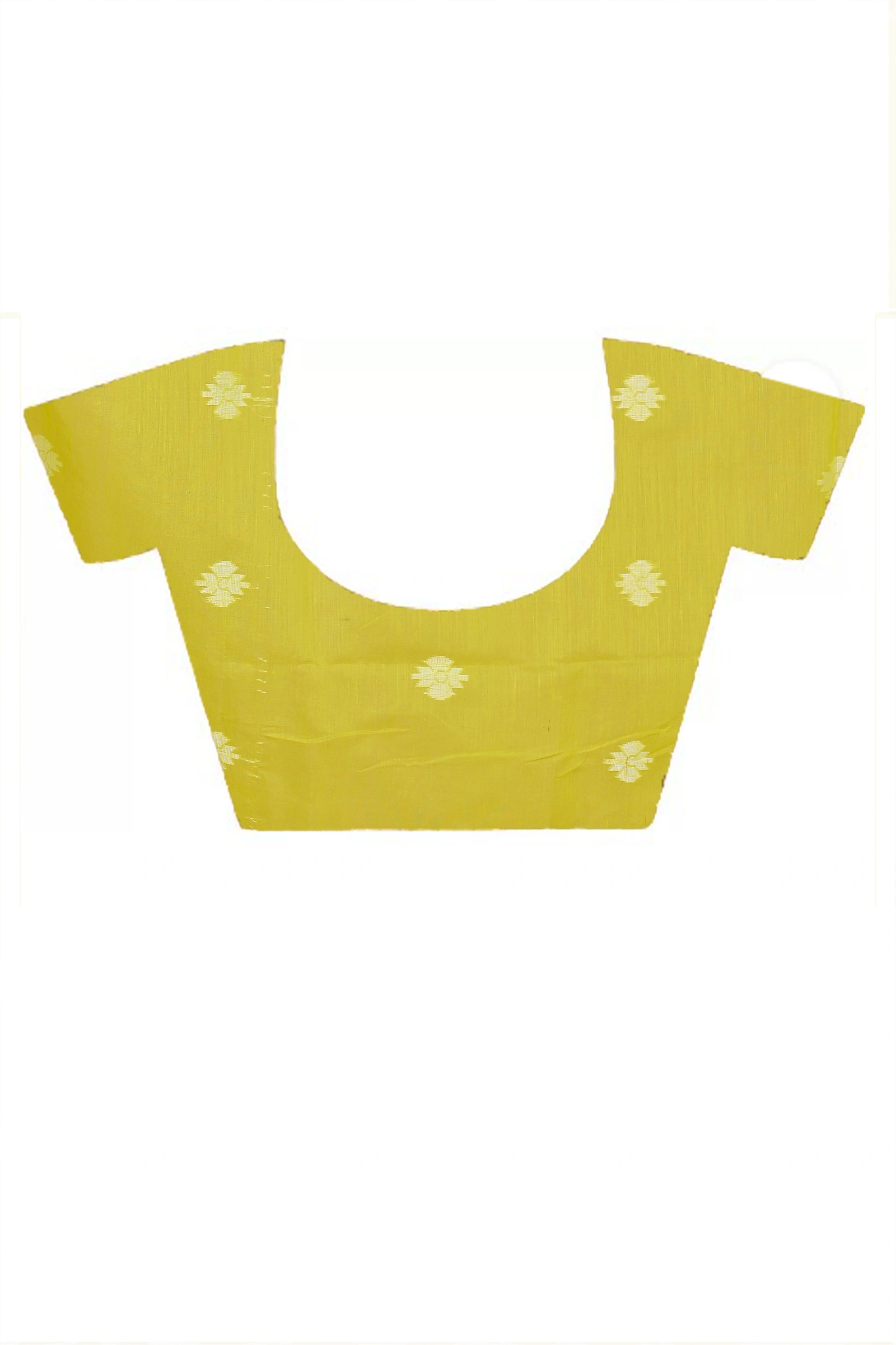 Green Cotton Monimal Muslin saree (2043)
