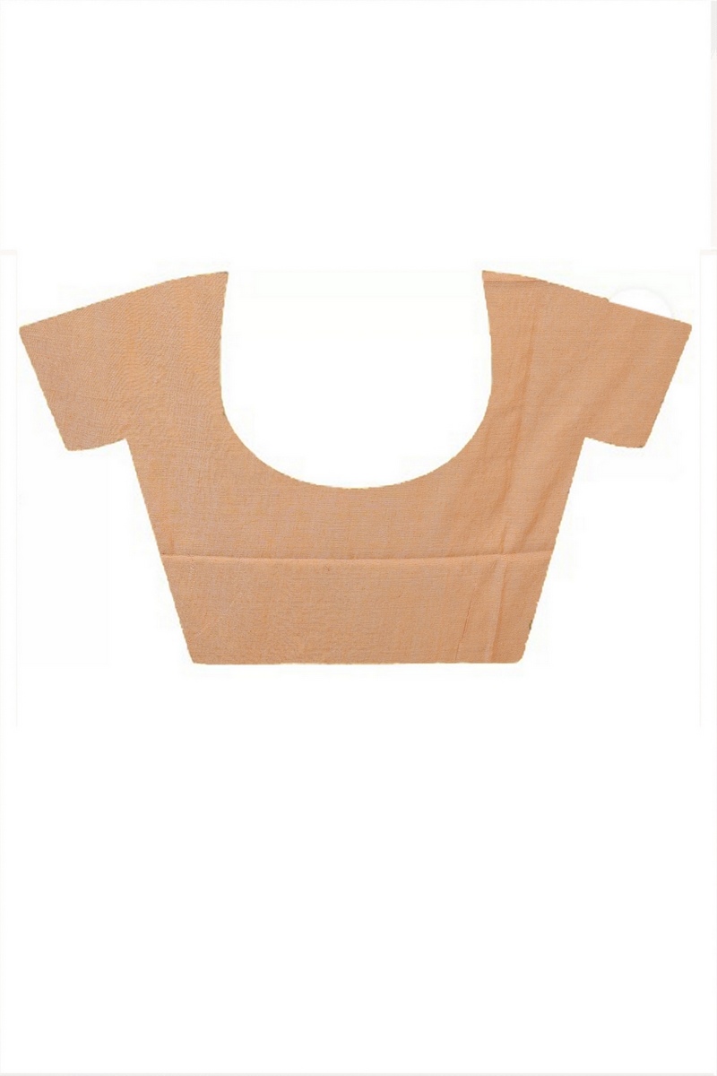 Brown Black Pure Cotton Seuma Hand Loom Saree (2067)