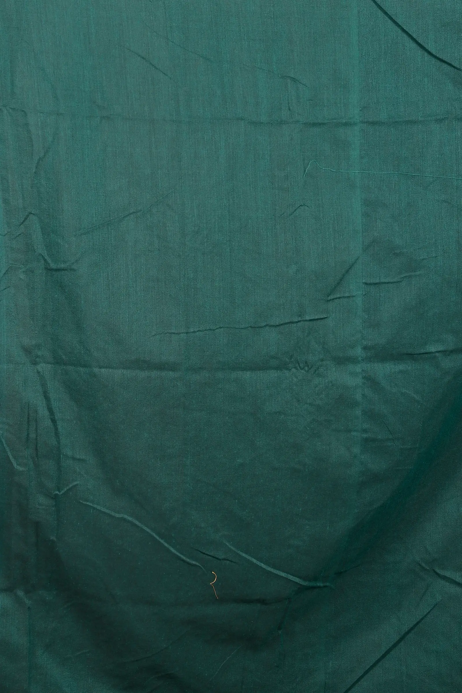 Dark Green Pure Cotton Umkor Than Embroidery Handloom saree (2091)