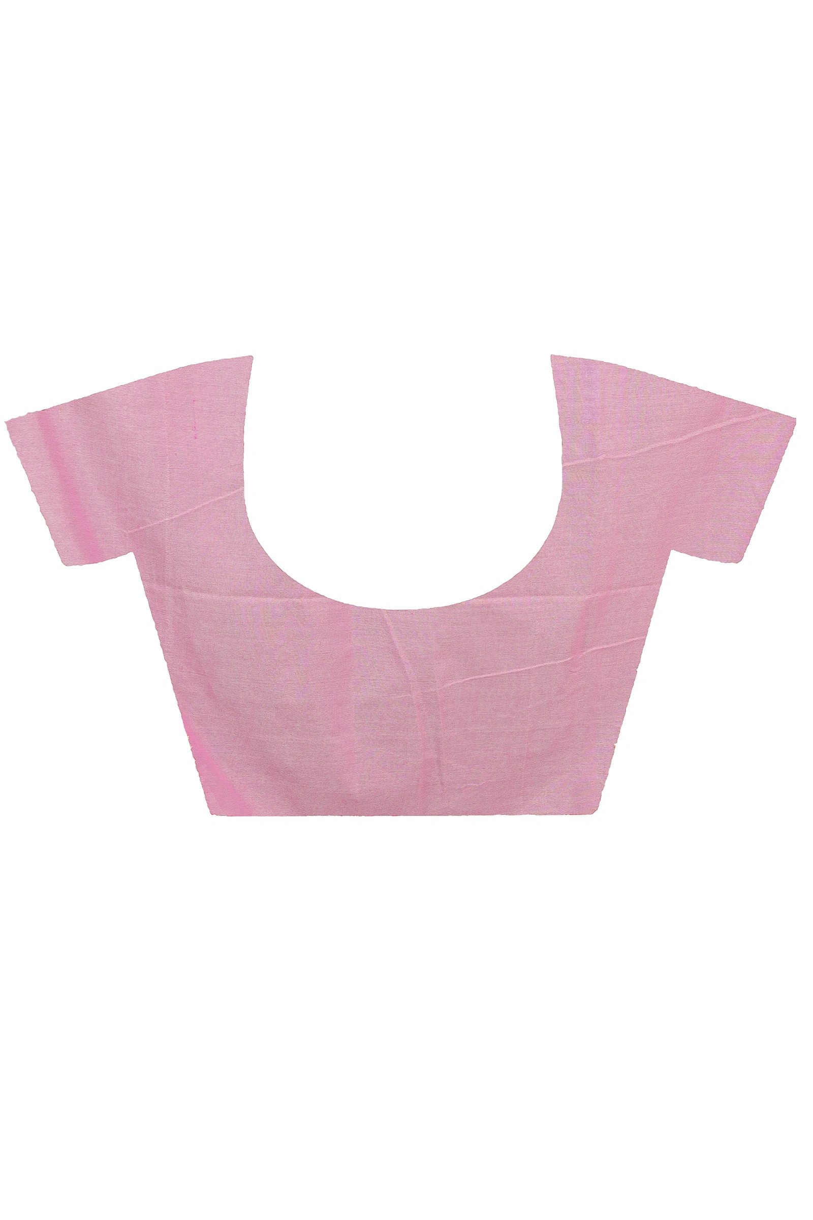 Pink Pure Cotton Bisti Hand Loom Saree (2095)