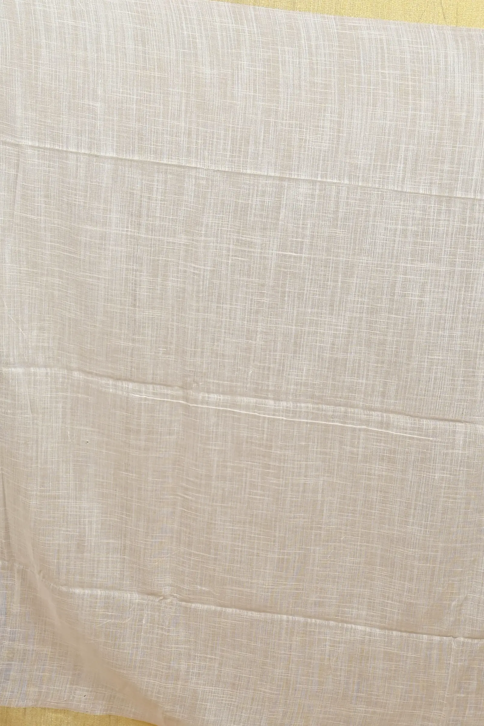 White Red Pure Cotton Hilda Printed Handloom Saree (2106)