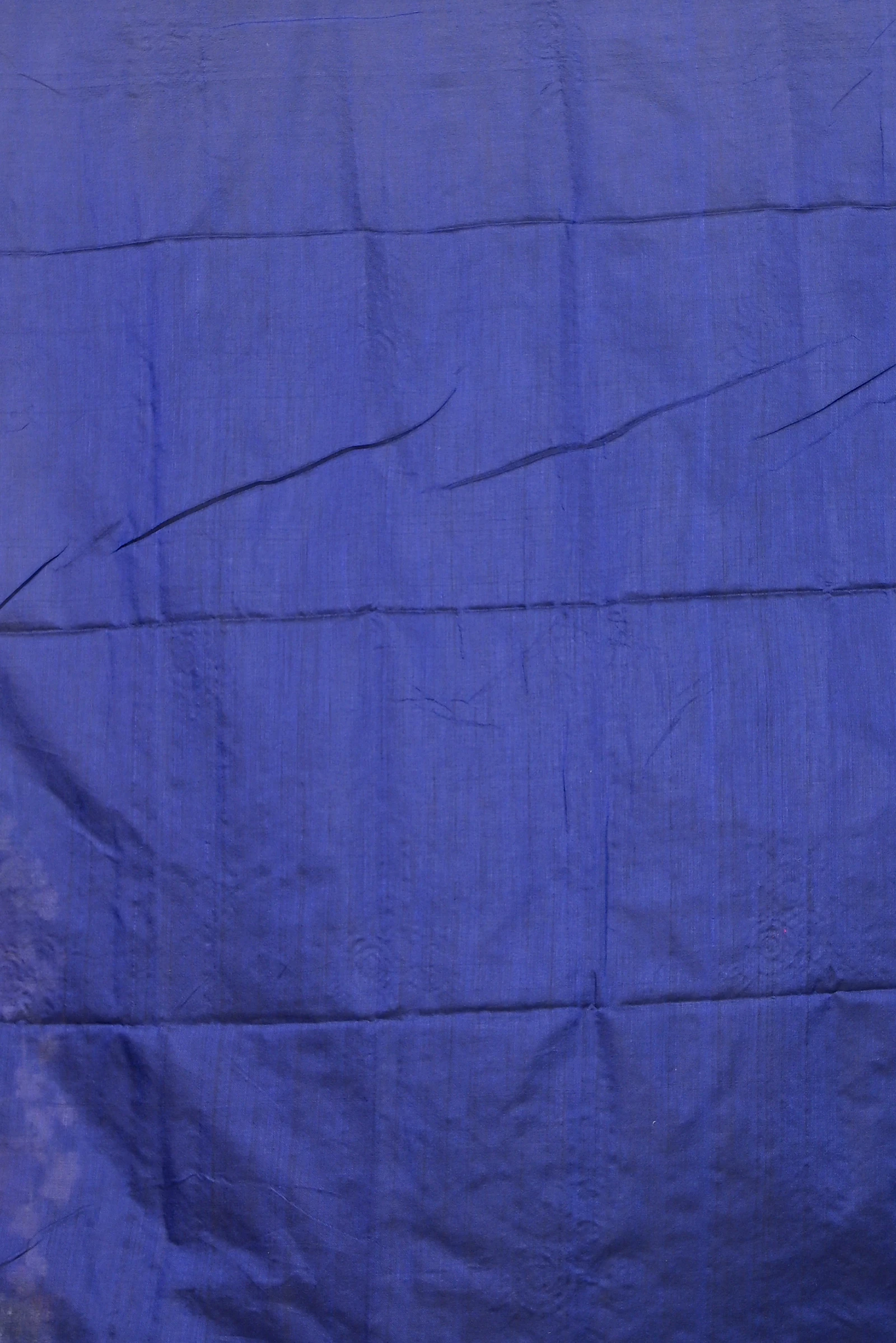 Naby Blue Pure Cotton Parag Embroidery Handloom saree (212)