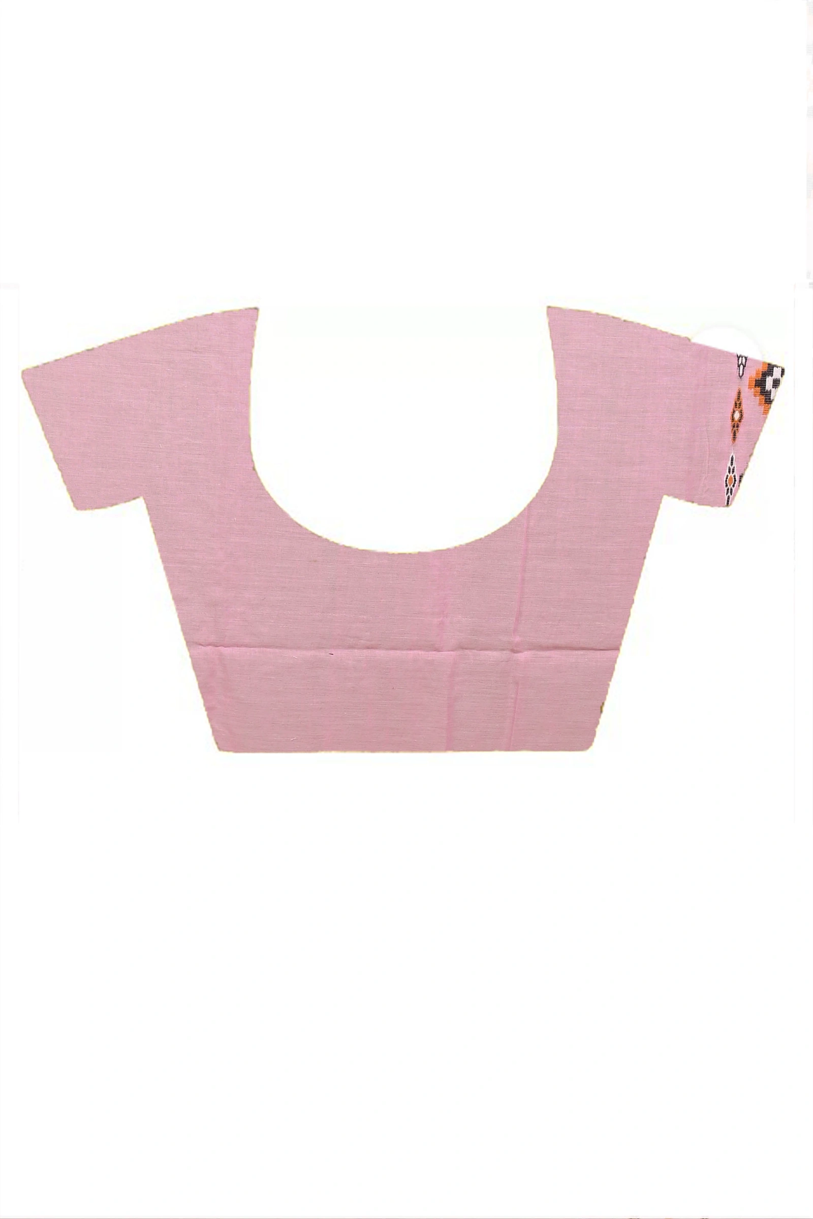 Pink Pure Cotton Hitaashi Hand Loom Saree (2128)