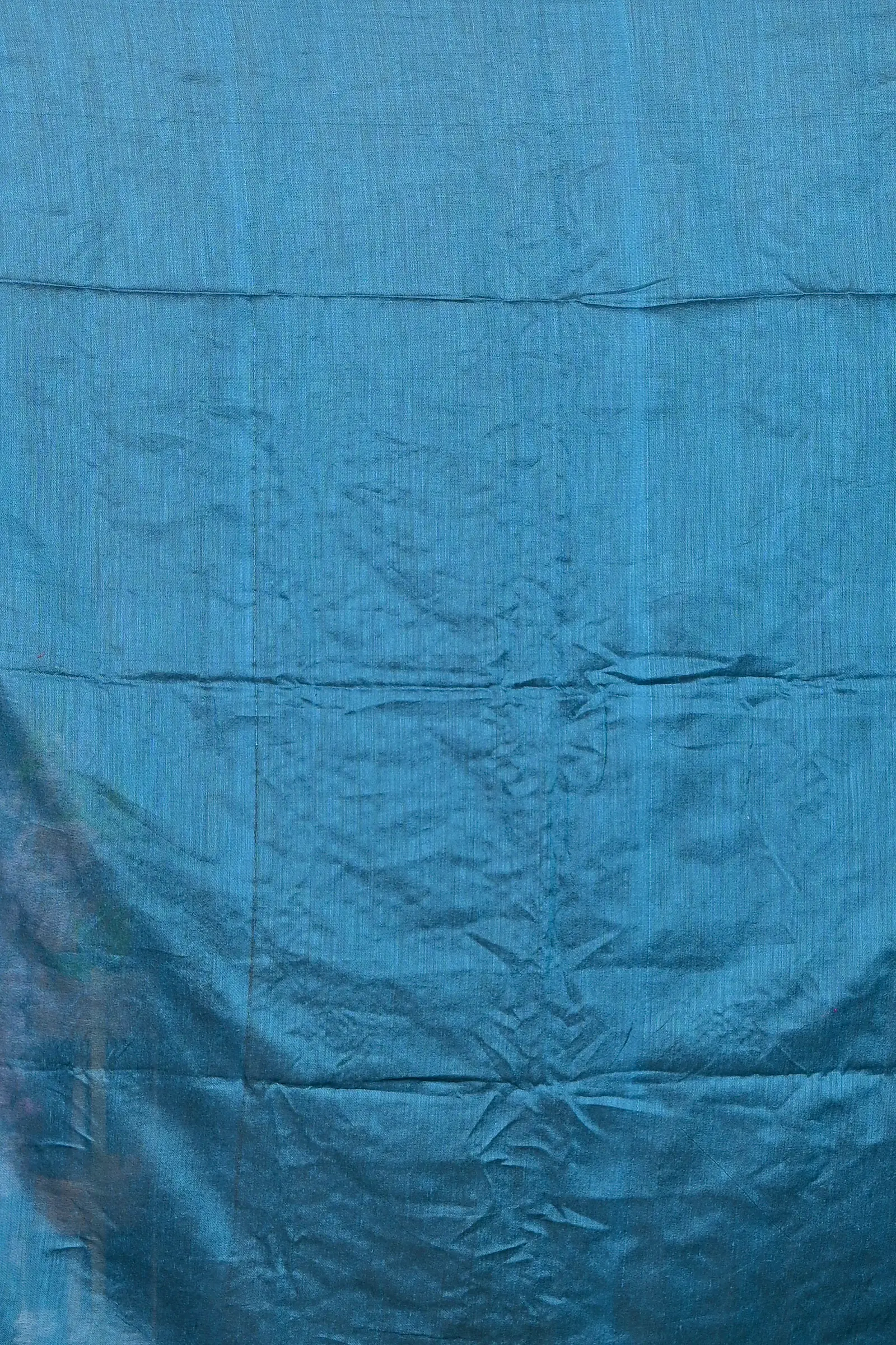 Cobalt Blue Pure Cotton Parag Embroidery Handloom saree (213)