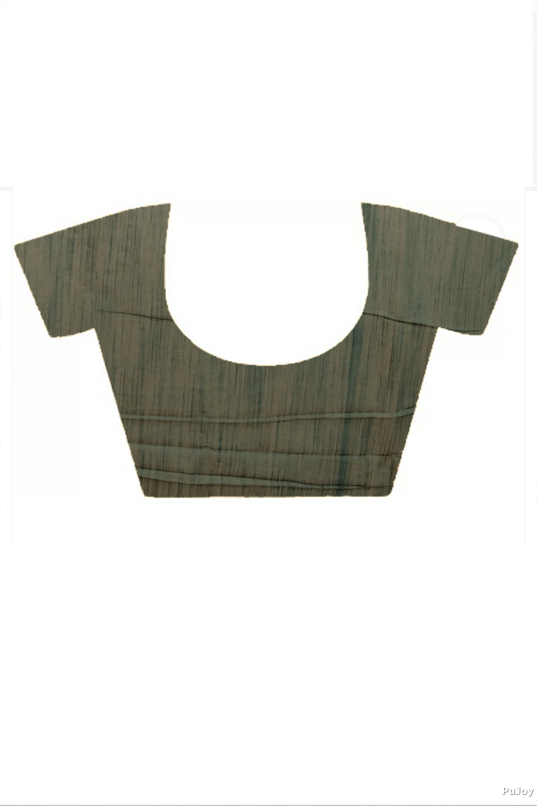 Dark Green Blended Cotton Gijaa Embroidery Handloom saree (2162)