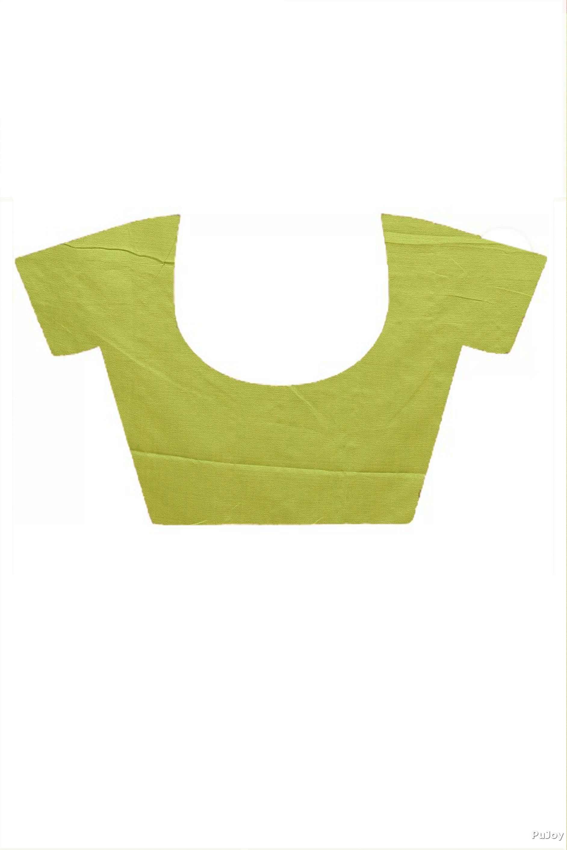 Green Pure Cotton Gittu Hand Loom Saree (2169)