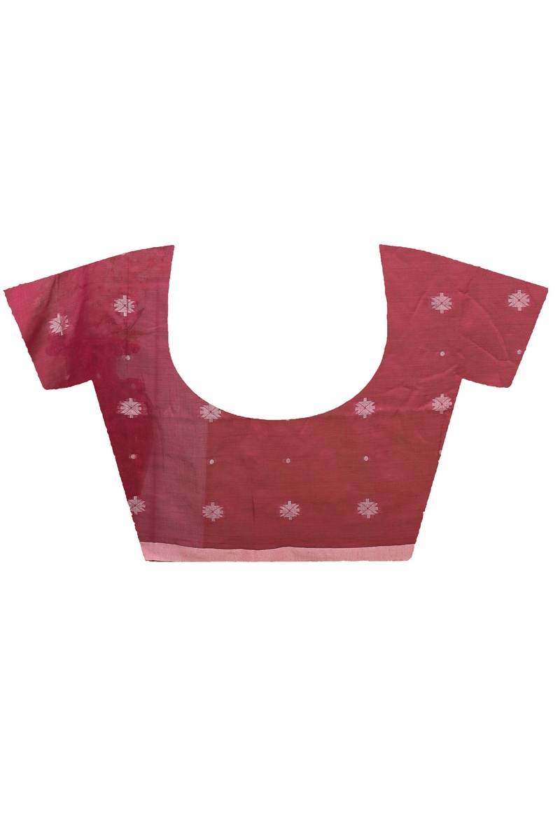 Purpel Pure Cotton Achbu Hand Loom Saree (2207)