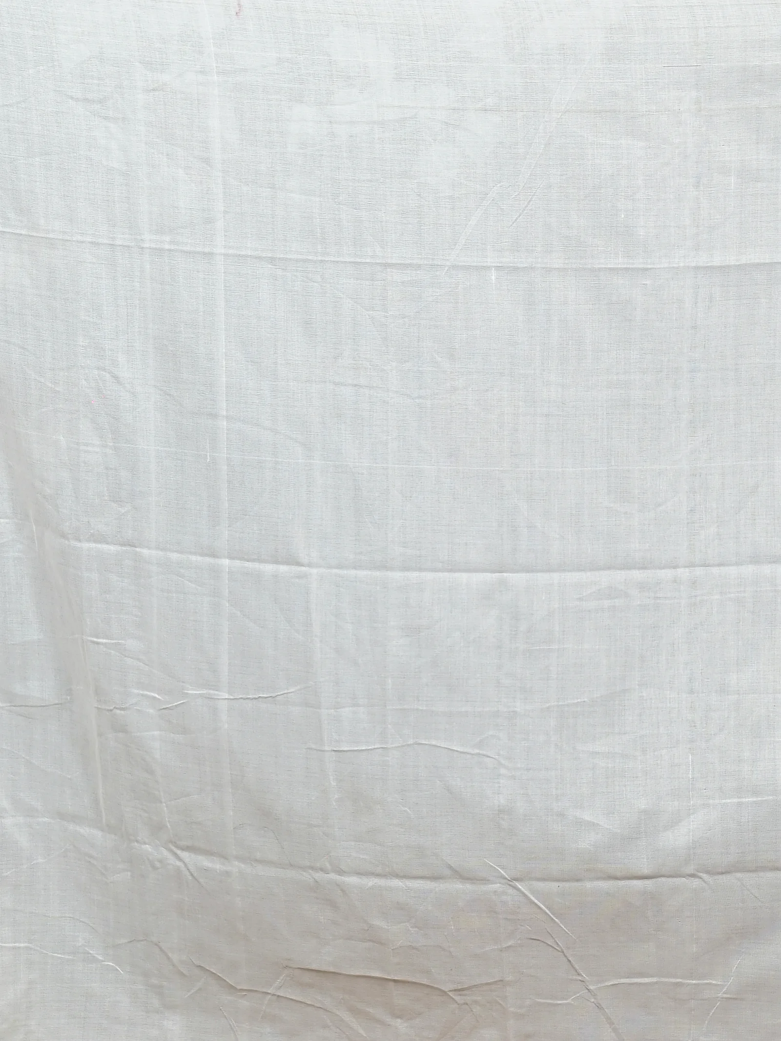 White Red Pure Cotton Borma Handloom Saree (2260)