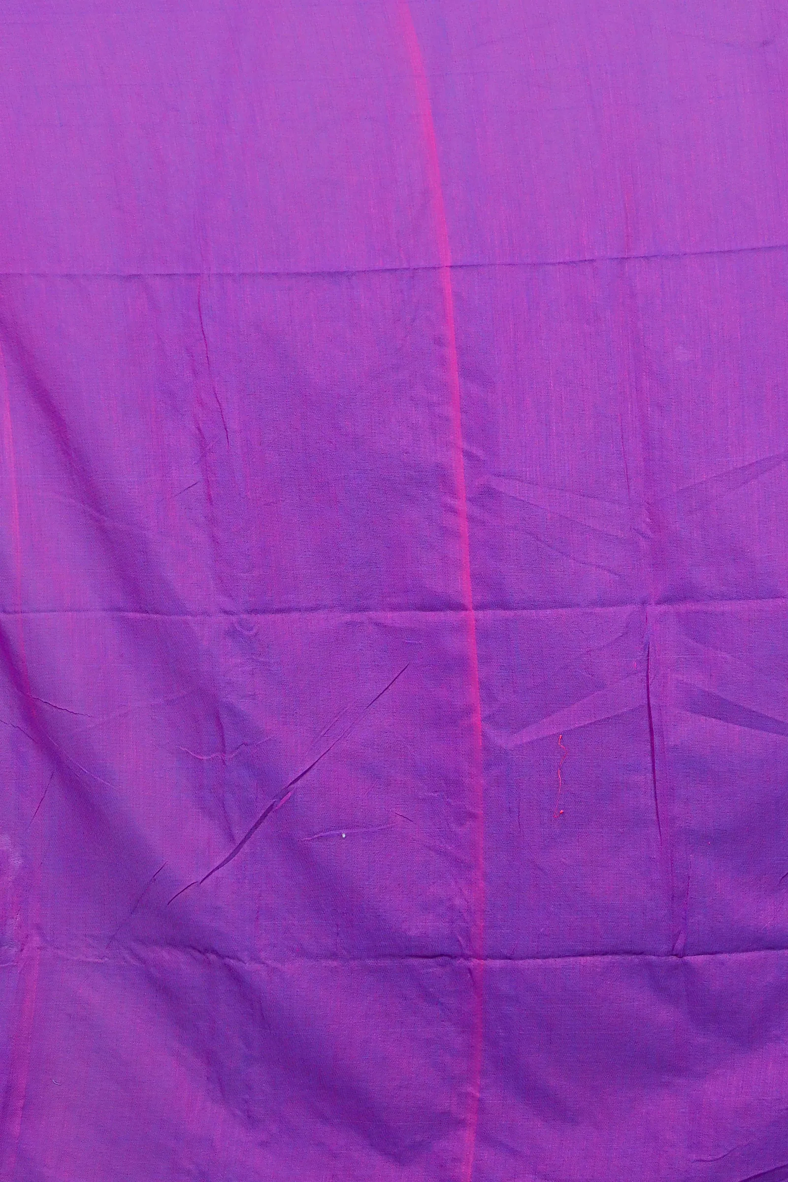 Purple Pure Cotton Parama Embroidery Handloom saree (282)