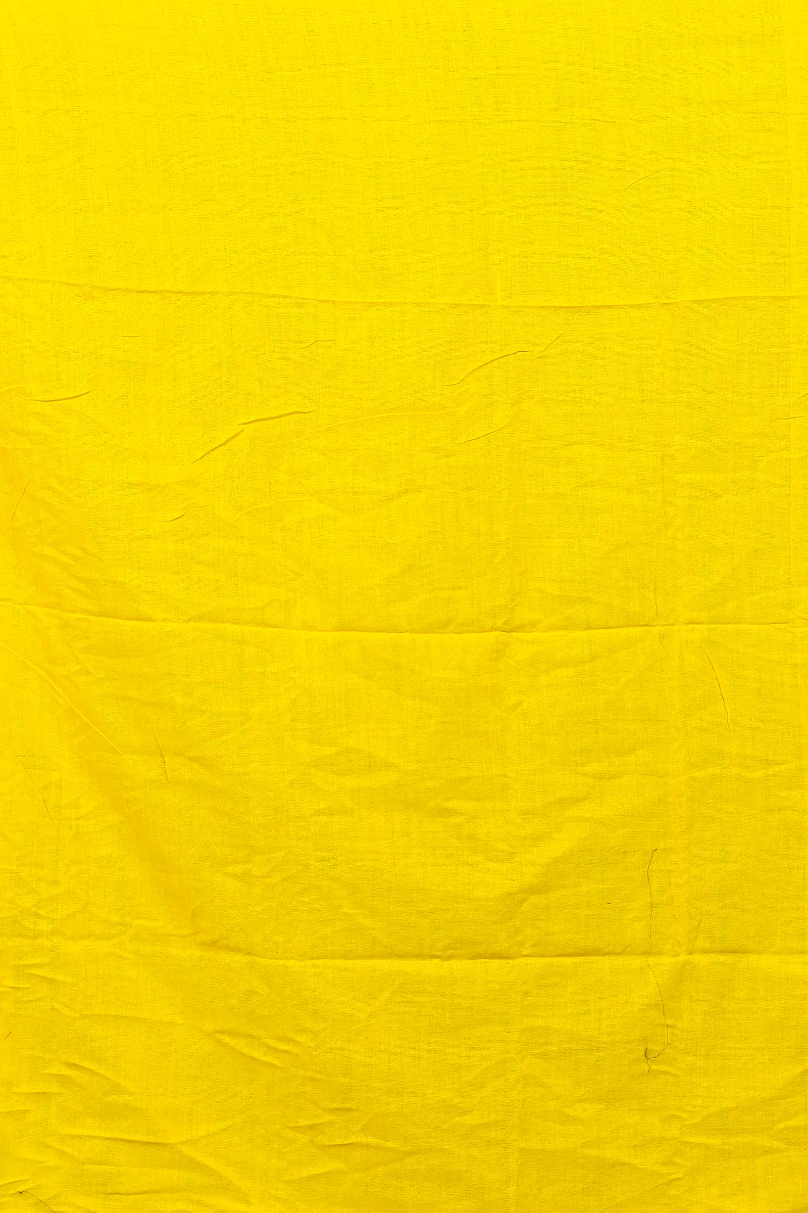 Yellow Pure Cotton Parama Embroidery Handloom saree (283)