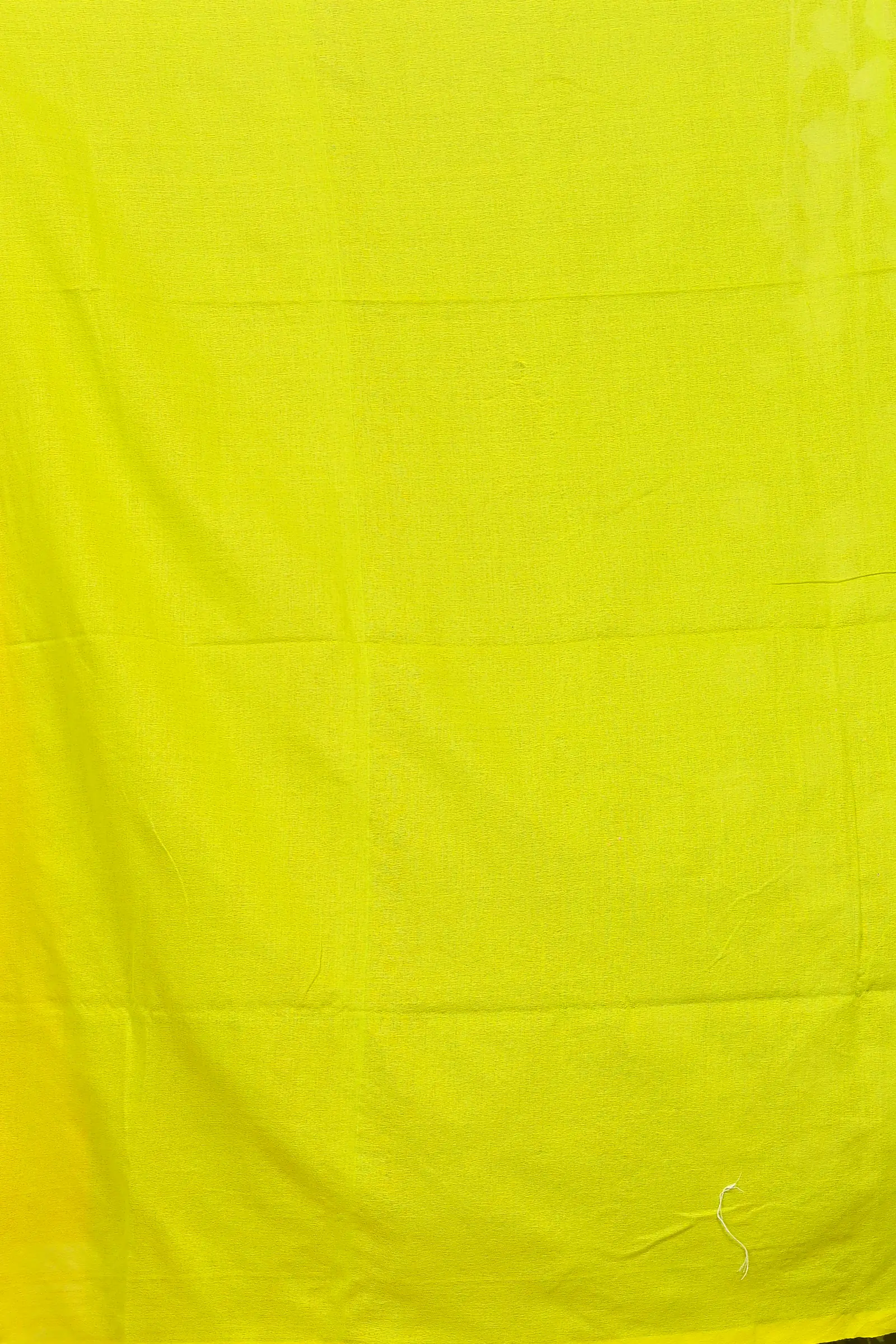 Lime Green Pure Cotton Parama Embroidery Handloom saree (284)