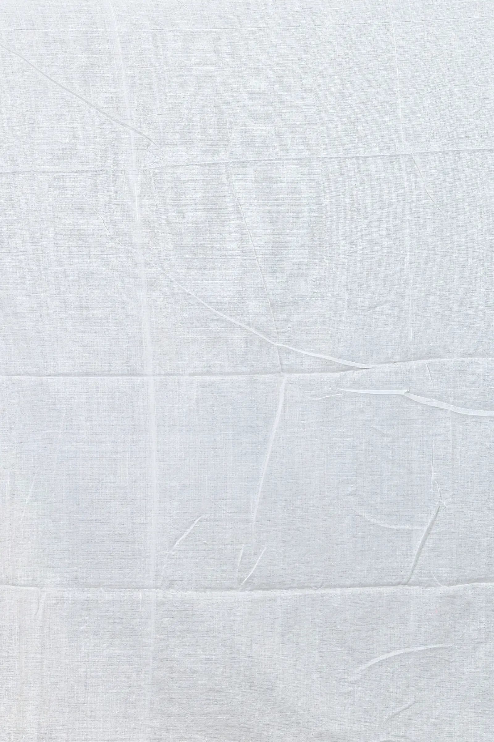 White Pure Cotton Parama Embroidery Handloom saree (286)