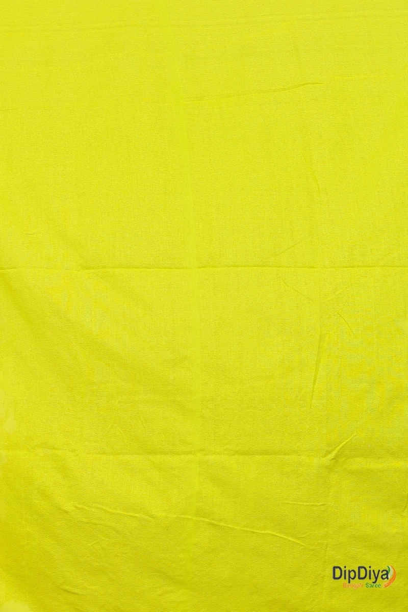 Green Pure Cotton Paray Embroidery Handloom saree (298)