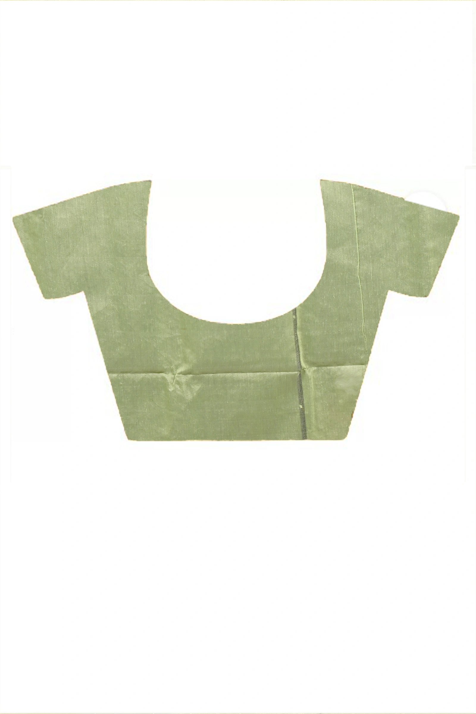 Light Green Pink Cotton Blend Dhrum Hand Loom Saree (2987)
